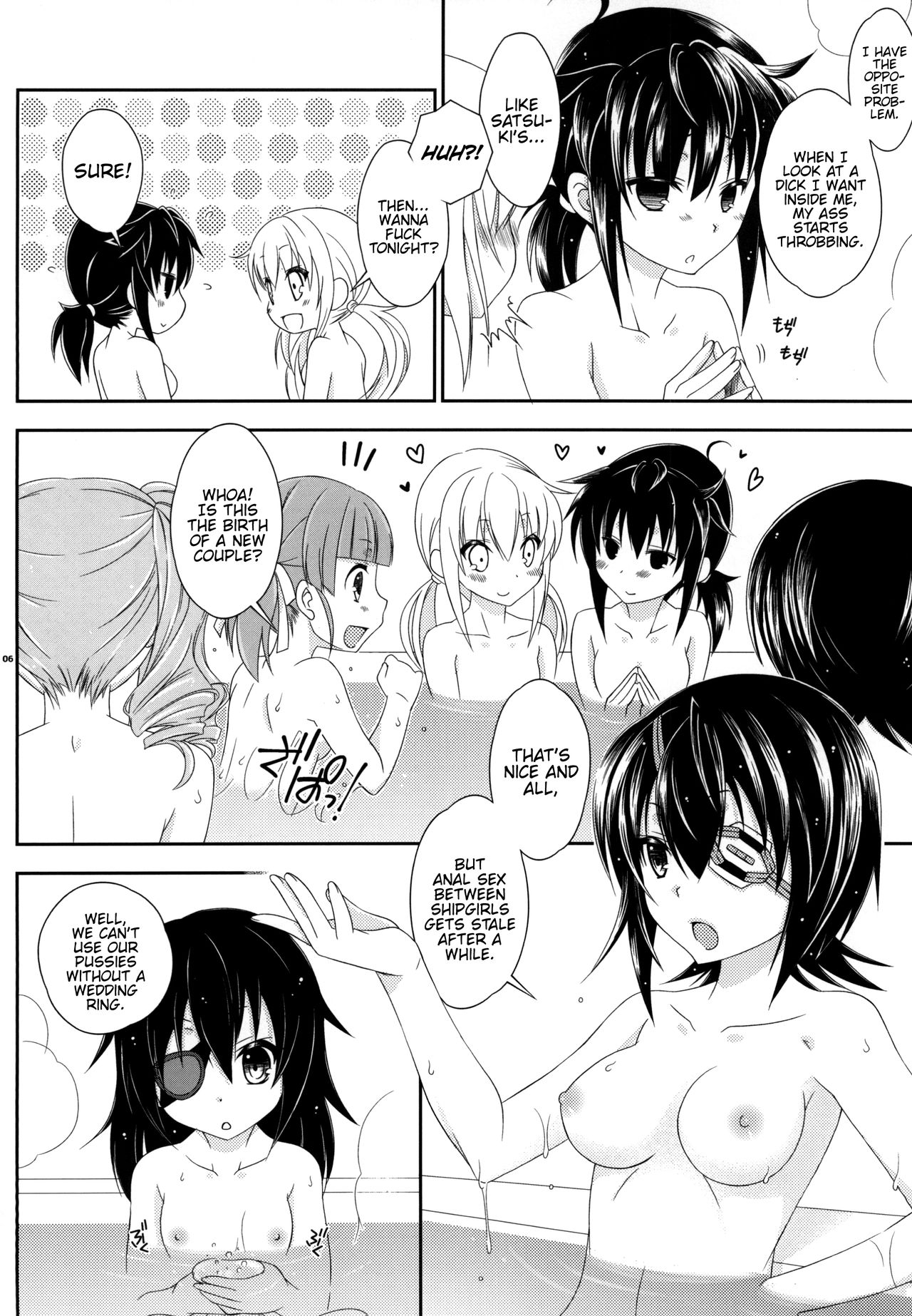 Futanari Kashima-san to Shota Teitoku-san page 6 full