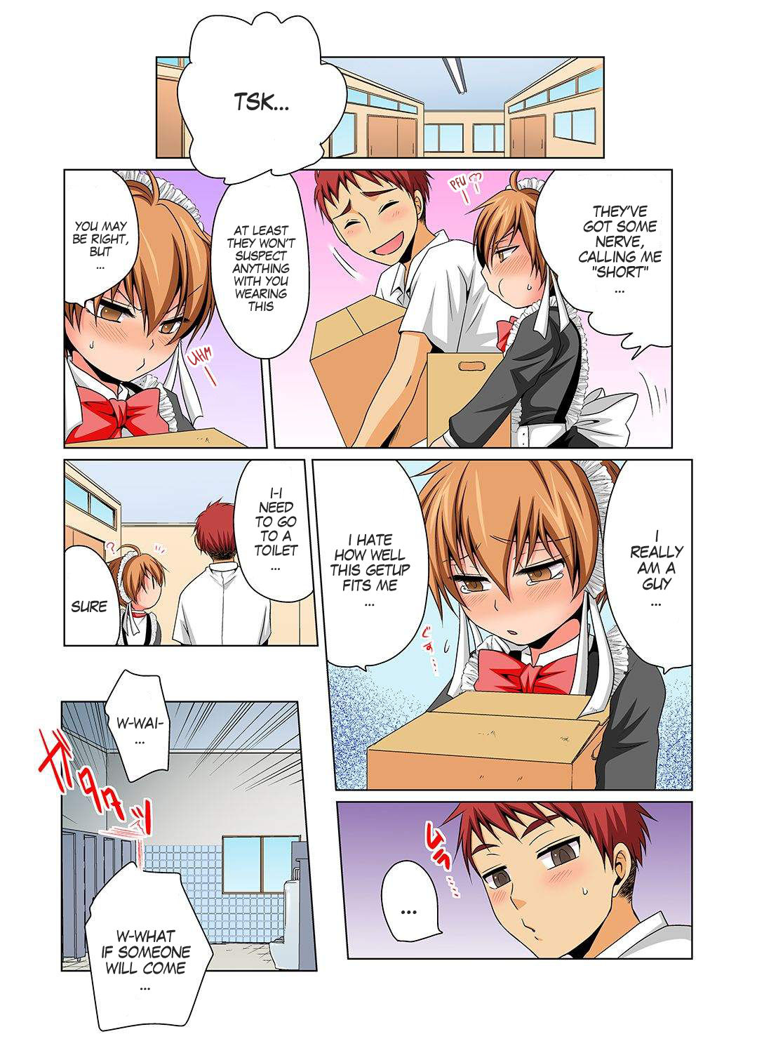 Nyotaika de Ecchi Kenshin!? Mirudake tte Itta no ni... 5 | Gender Bender Into Sexy Medical Examination! You said that you were only going to look... 5 page 8 full