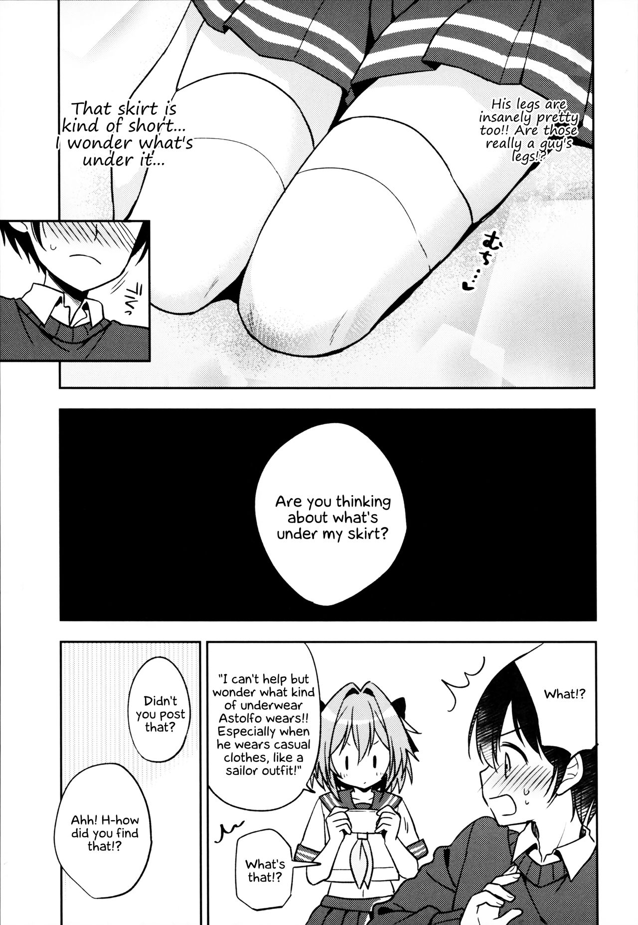 Astolfo Cos no Kouhai ni Kokuhaku Sarete Sex Shita Hanashi | A Story About My Astolfo Cosplaying Kouhai  Confessing His Love and Having Sex. page 10 full