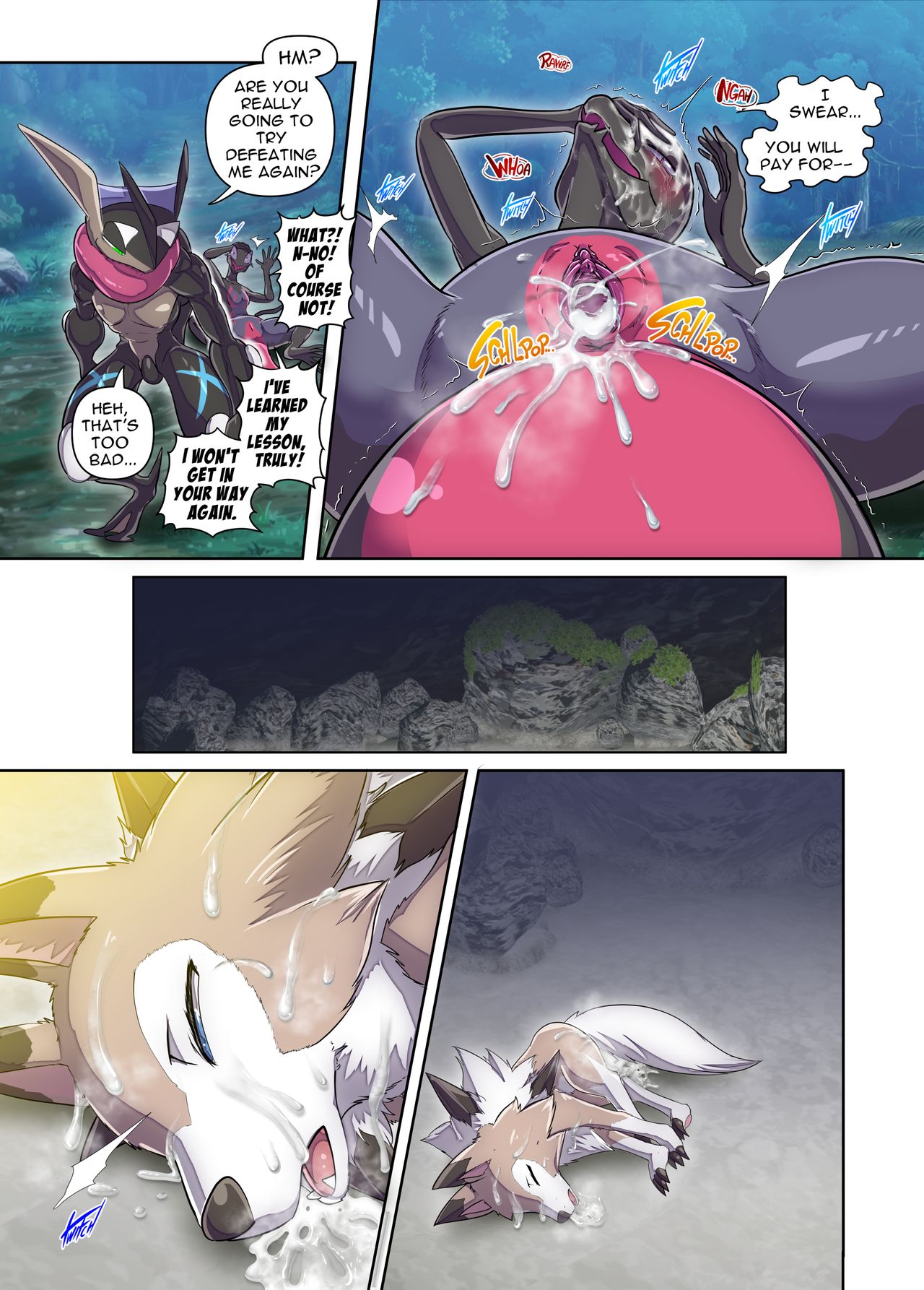 Evil Greninja Alola Moon page 8 full