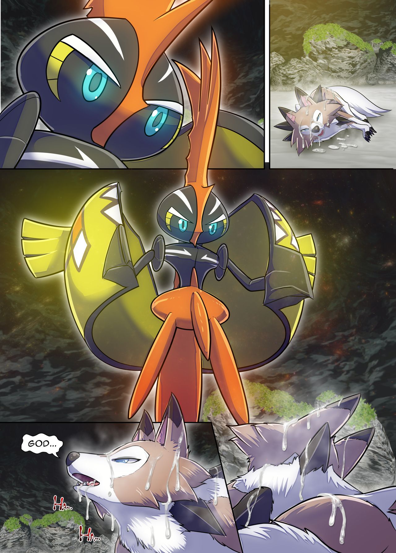Evil Greninja Alola Moon page 9 full