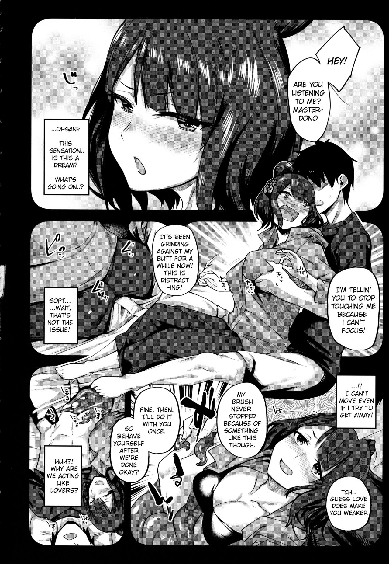 Hime wa Nekomi o Osoi EnerDri Kankaku de Seieki o Nomu. | Osakabehime Nighttime Assault - Drinking semen like an energy drink! page 5 full