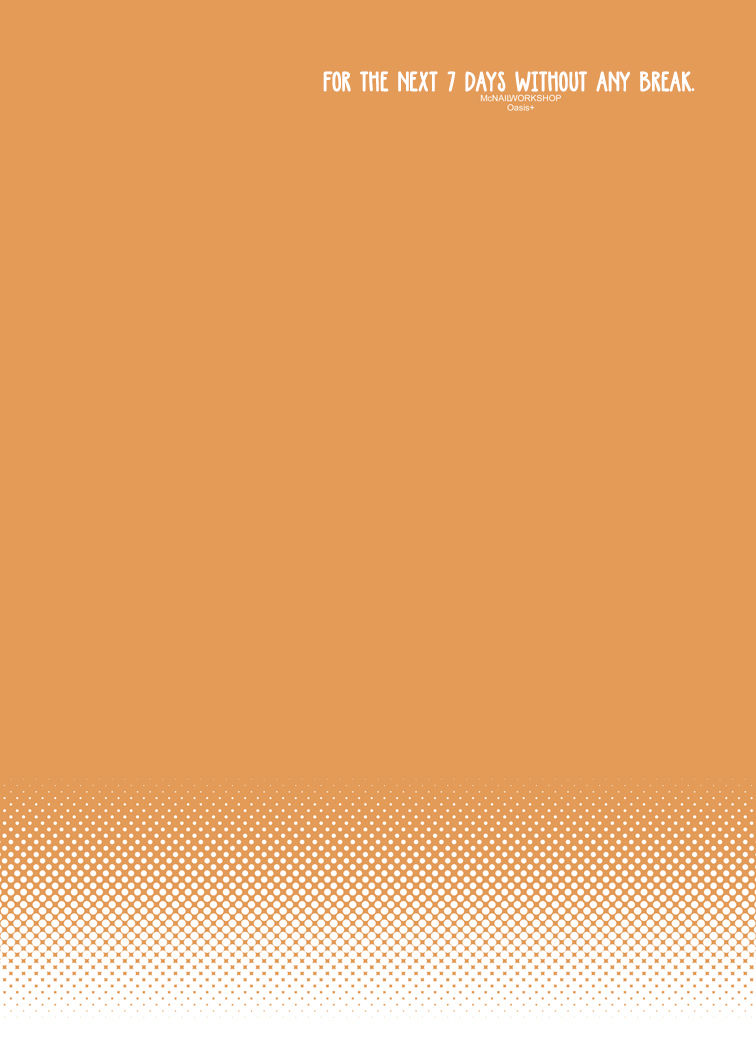 Nijuuyojikan, Nanokakan Zutto. | For the next 7 days without any break. page 2 full