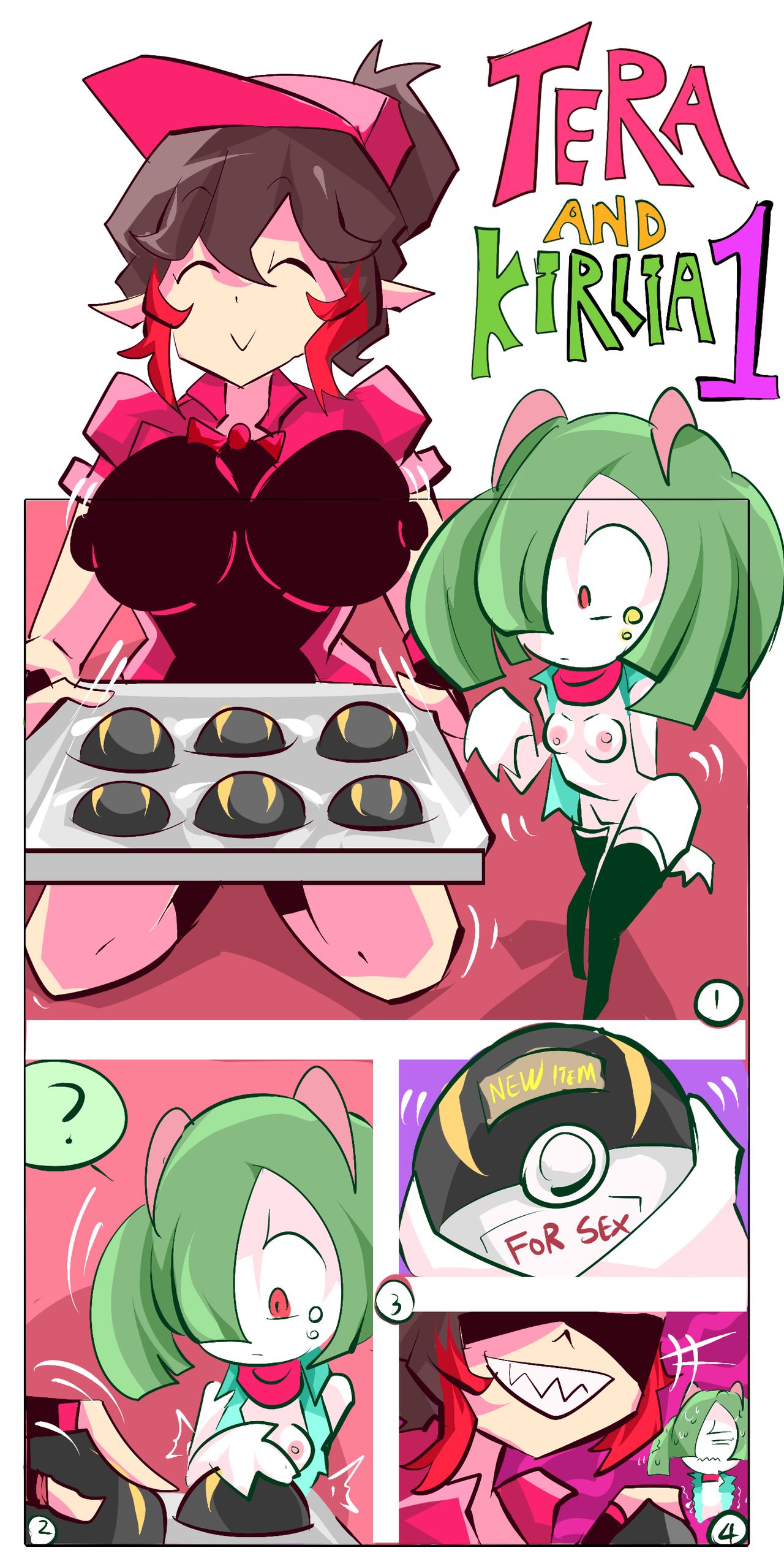 Tera and Kirlia: step1 page 1 full