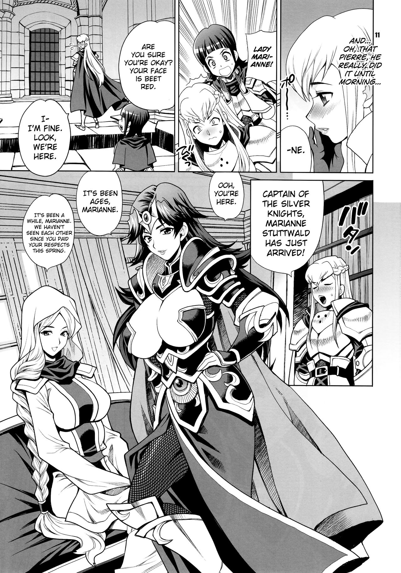 Yukiyanagi no Hon 38 Buta to Onnakishi 2 - Onnakishi wa Elf Shounen ga Okiniiri | Female Knight Likes Young Elf Boys page 10 full