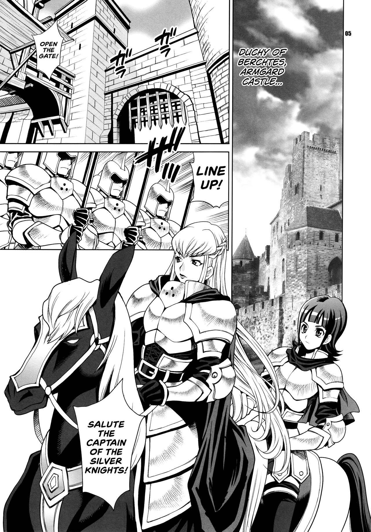 Yukiyanagi no Hon 38 Buta to Onnakishi 2 - Onnakishi wa Elf Shounen ga Okiniiri | Female Knight Likes Young Elf Boys page 4 full