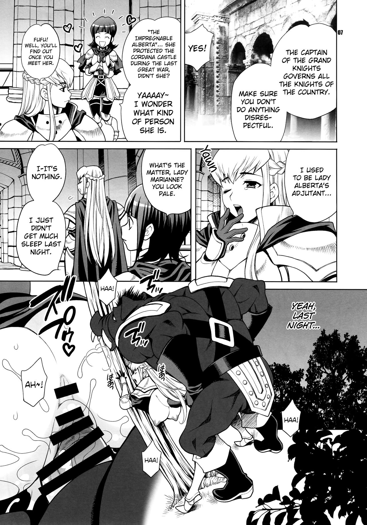 Yukiyanagi no Hon 38 Buta to Onnakishi 2 - Onnakishi wa Elf Shounen ga Okiniiri | Female Knight Likes Young Elf Boys page 6 full