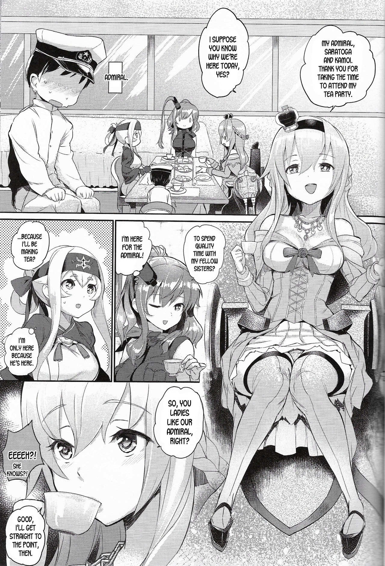 Lady-tachi no Ochakai page 2 full