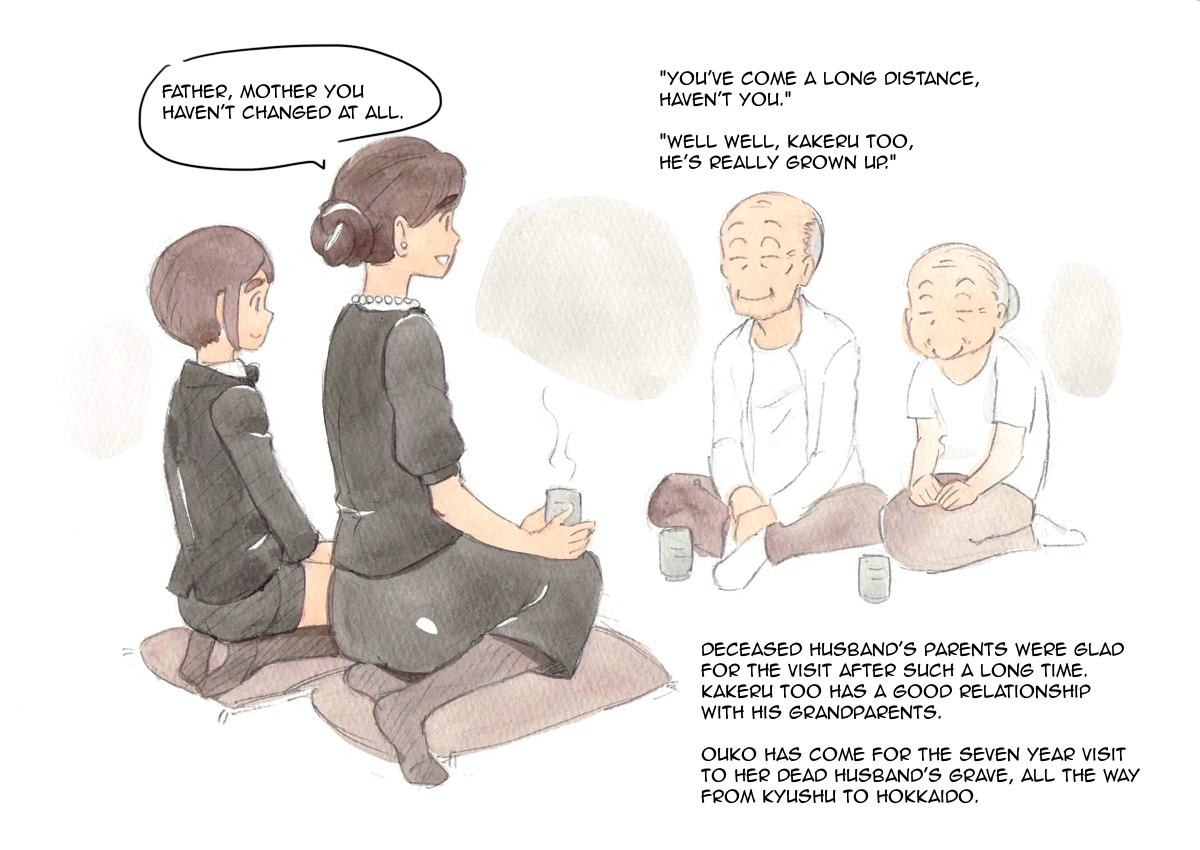 Mama Sho-time Miboujin | Widow page 4 full