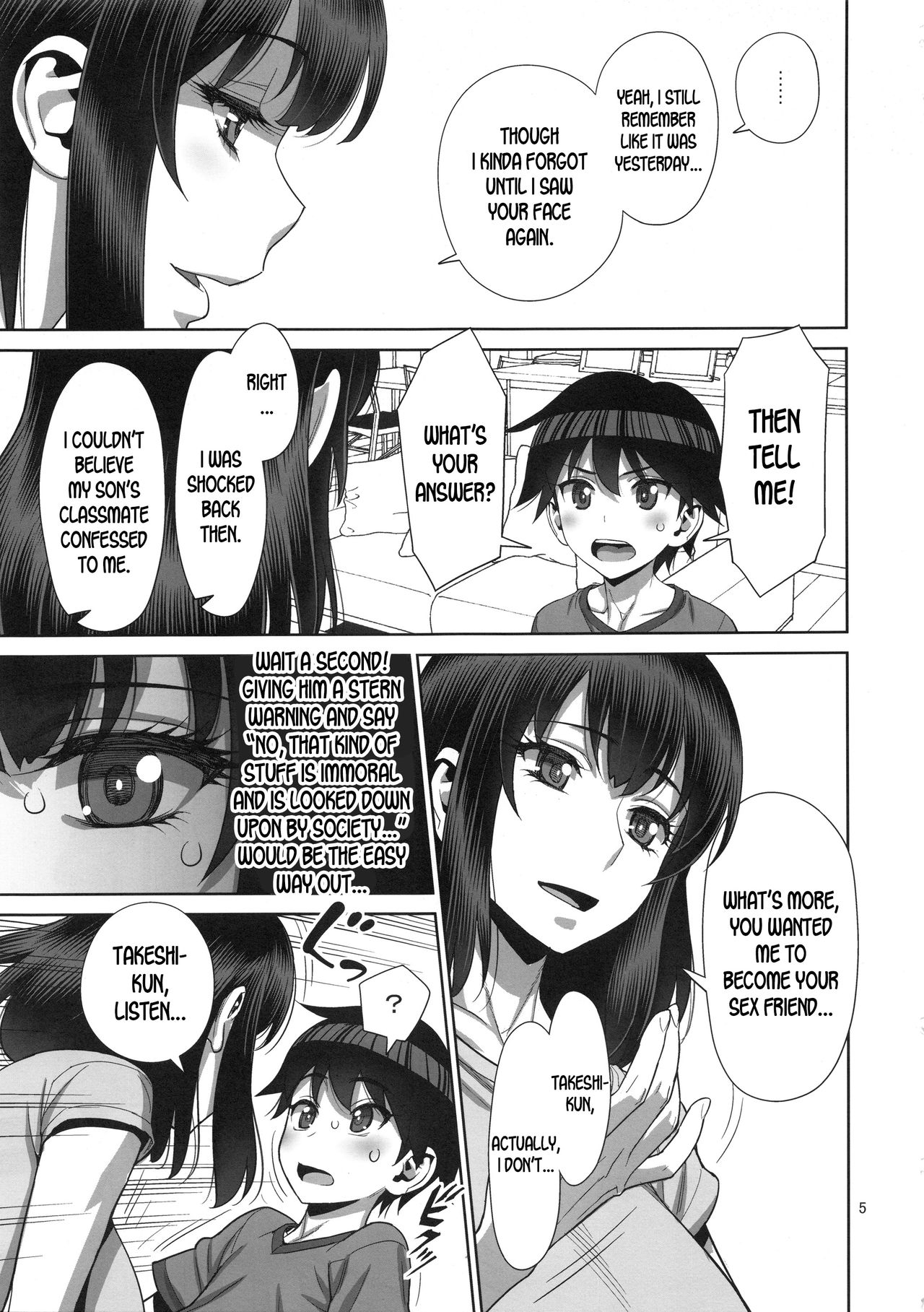 Musuko no Doukyuusei wa Watashi no SeFri page 4 full