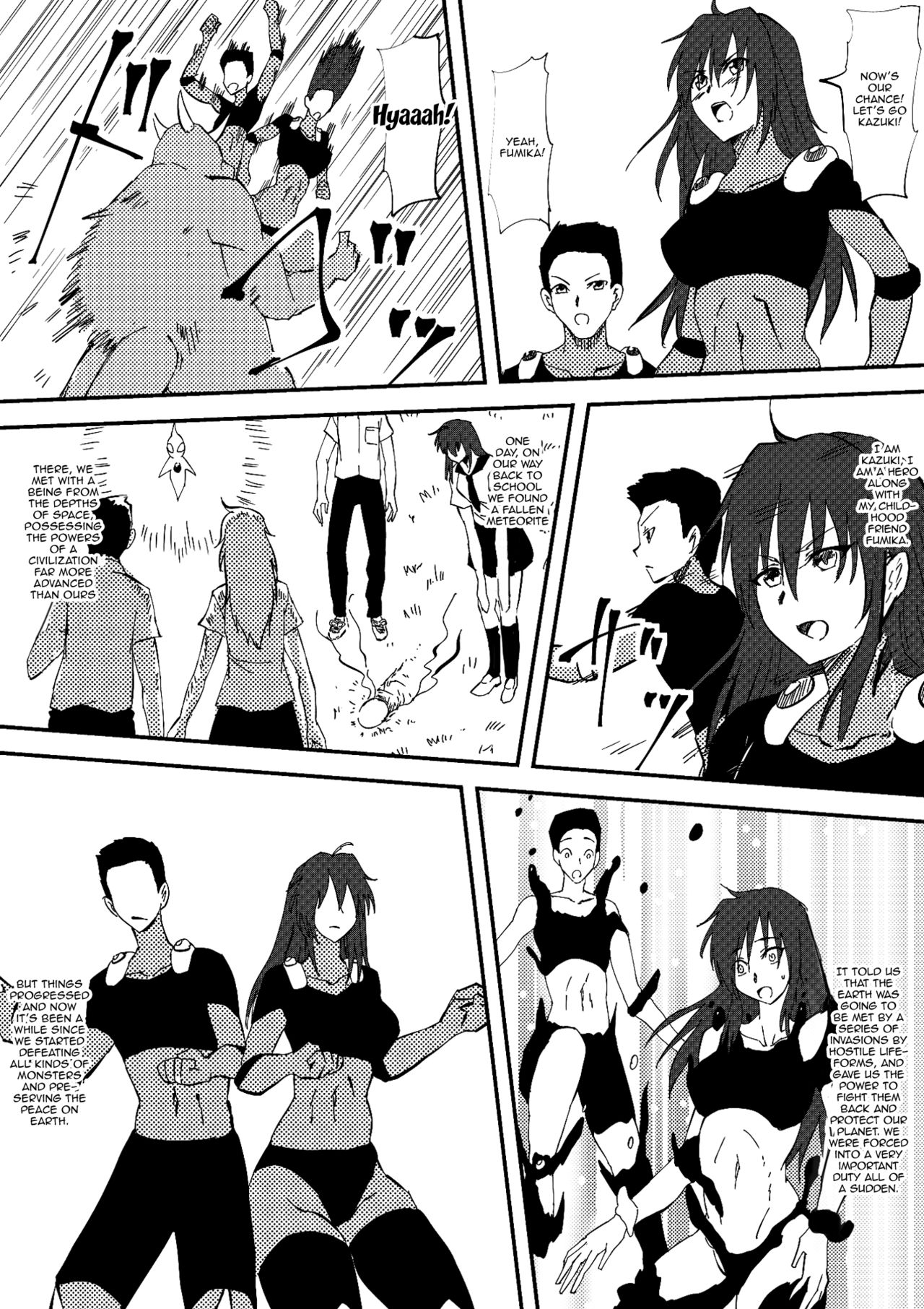 Kaibutsu ni Natta Kanojo | A Monster Girl Became My Girlfriend page 1 full