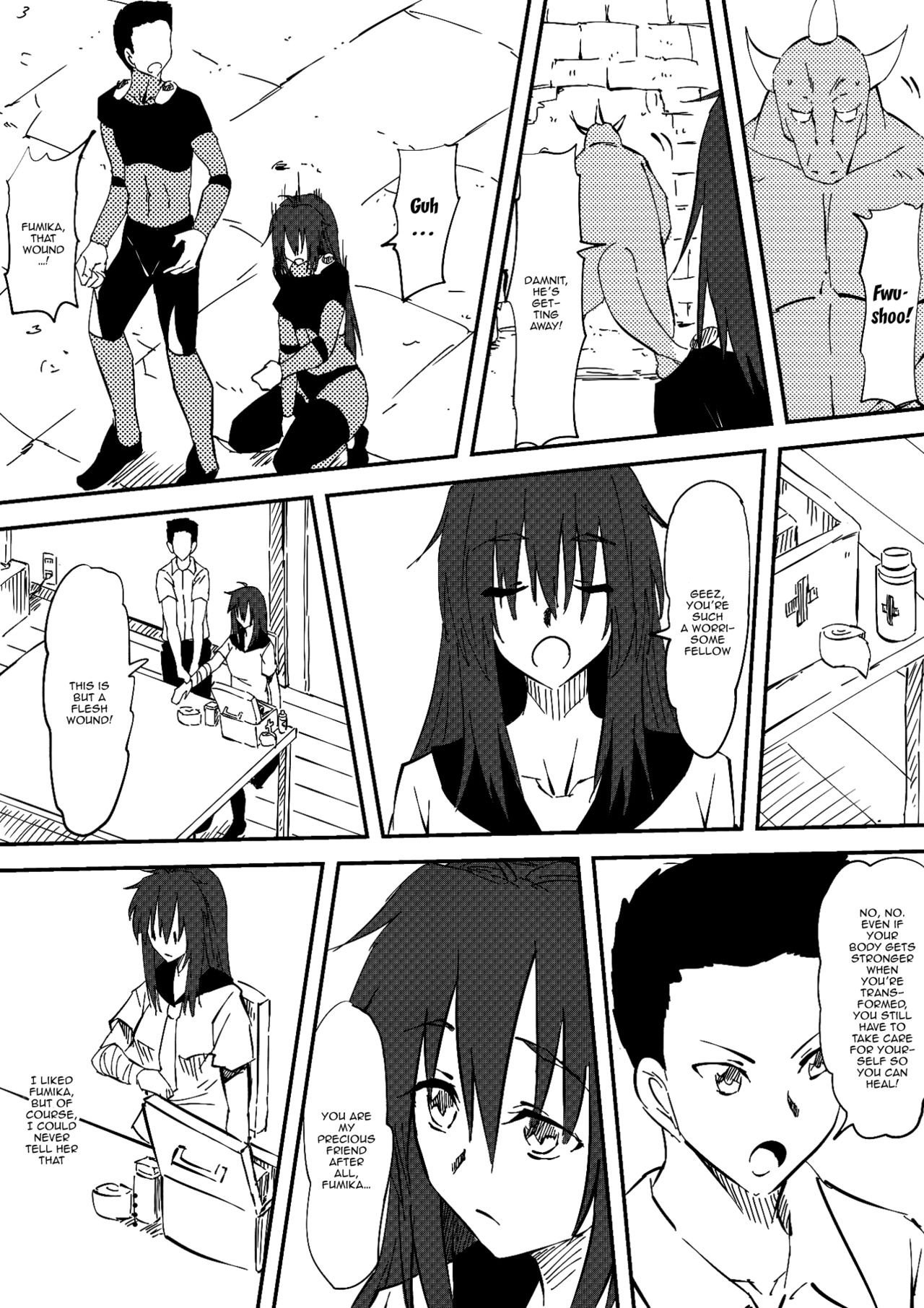 Kaibutsu ni Natta Kanojo | A Monster Girl Became My Girlfriend page 3 full