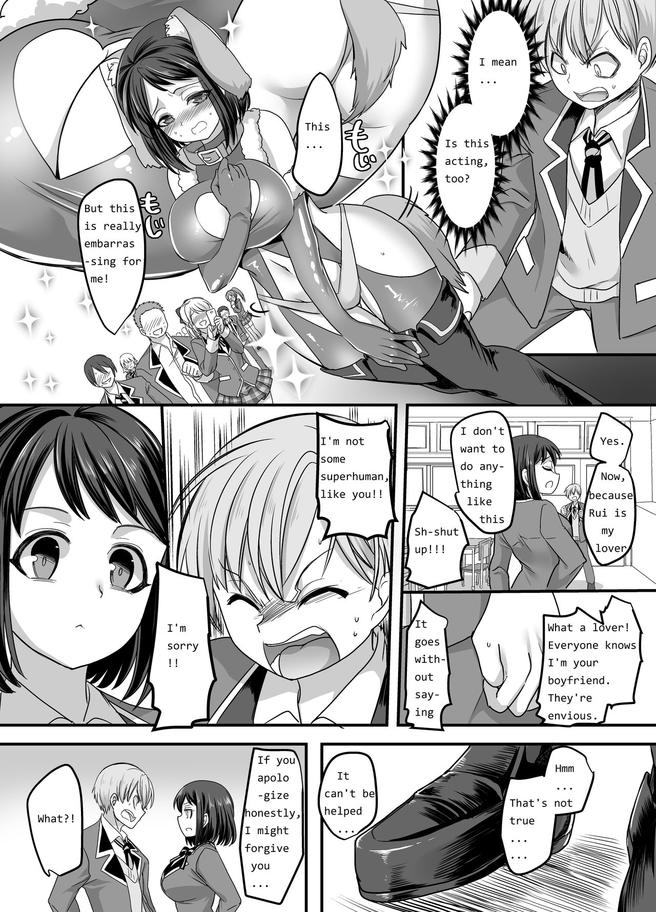 Kanojo no Cosplay ~Chijoku no Nyotaika Choukyou!!~ | Girlfriend Cosplay: ~Shameful Female Training!!~ page 4 full