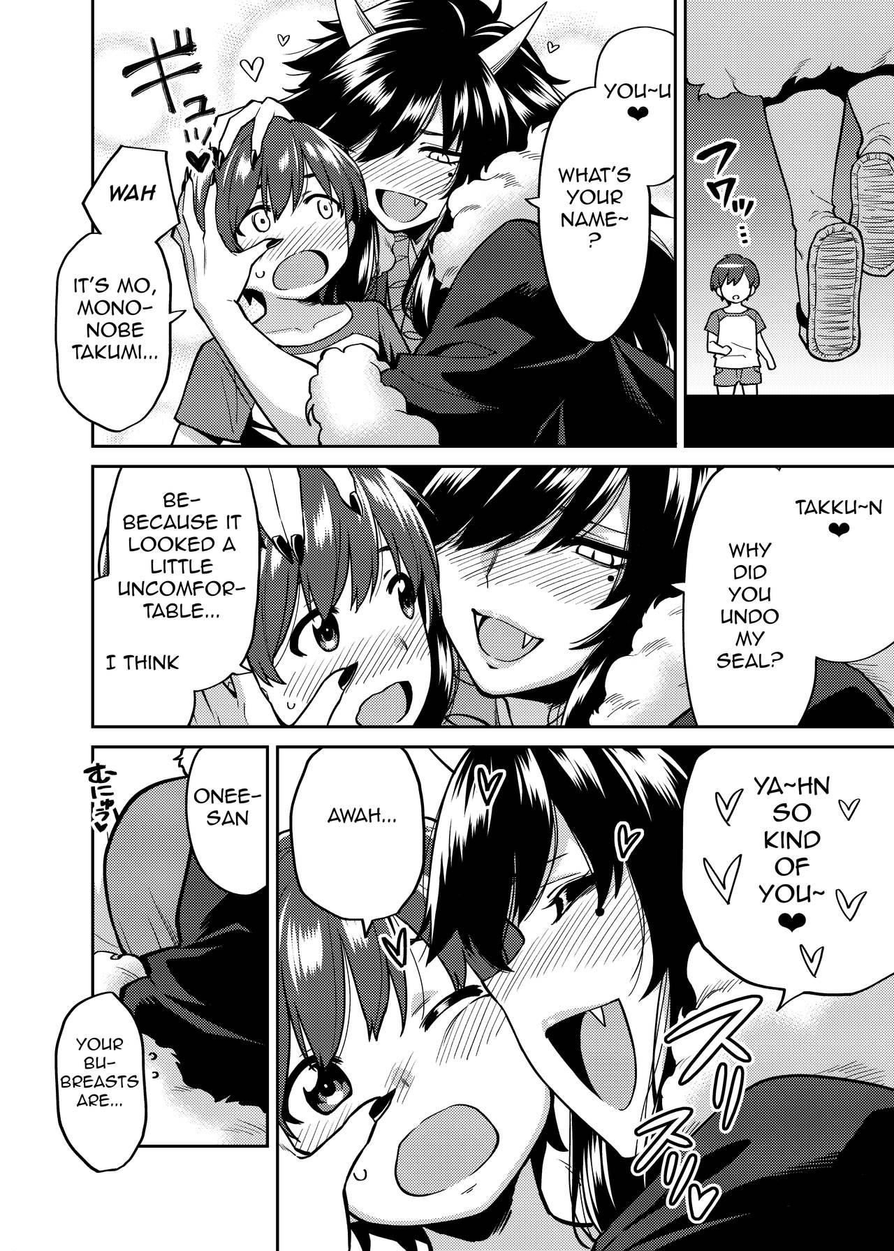 Takkun to Oni no Onee-san | Takkun and the Oni Onee-san page 5 full