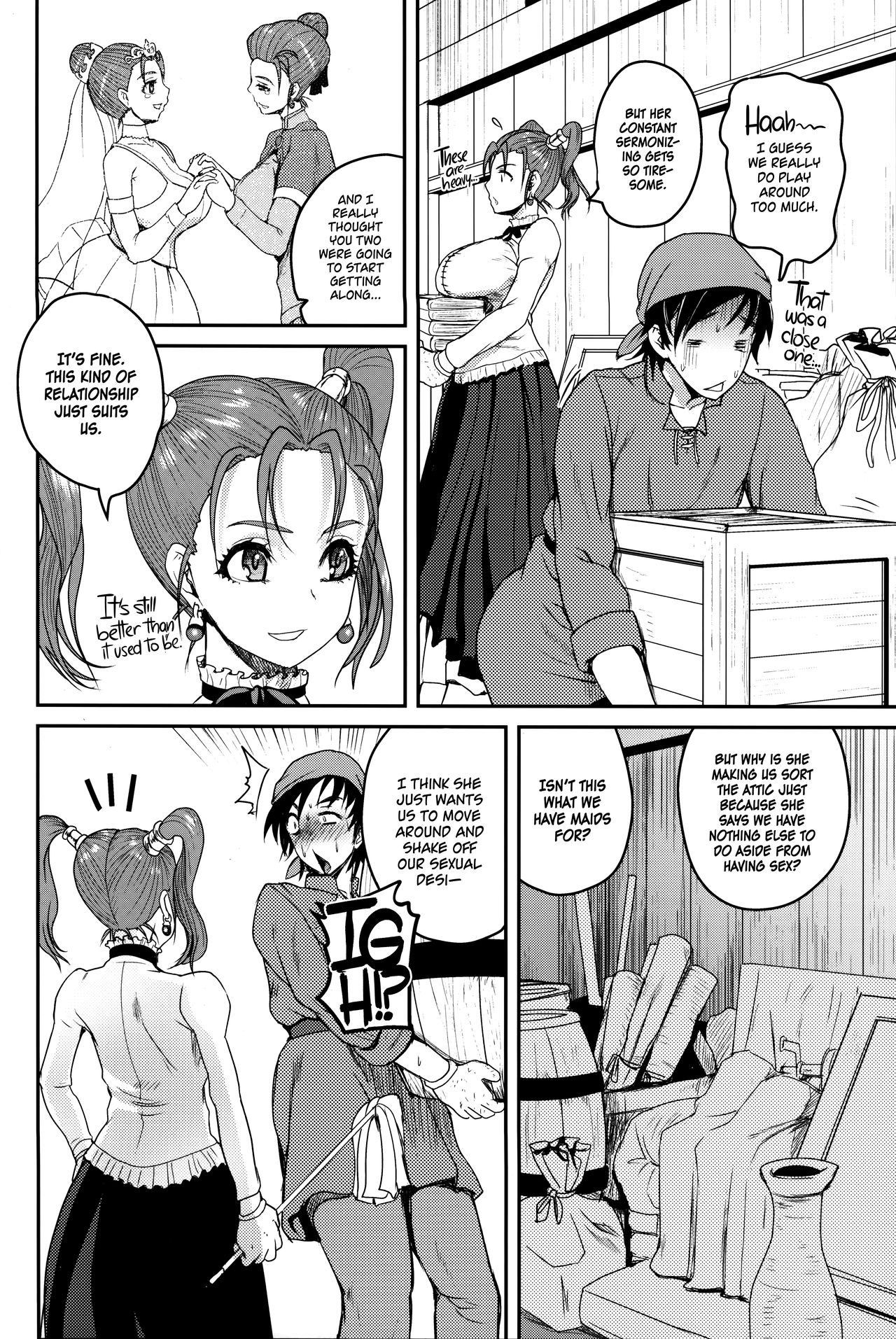 Yome no Iroke ga Tsuyosugiru | My Wife Has Too Much Sex Appeal   =TLL + mrwayne= page 9 full