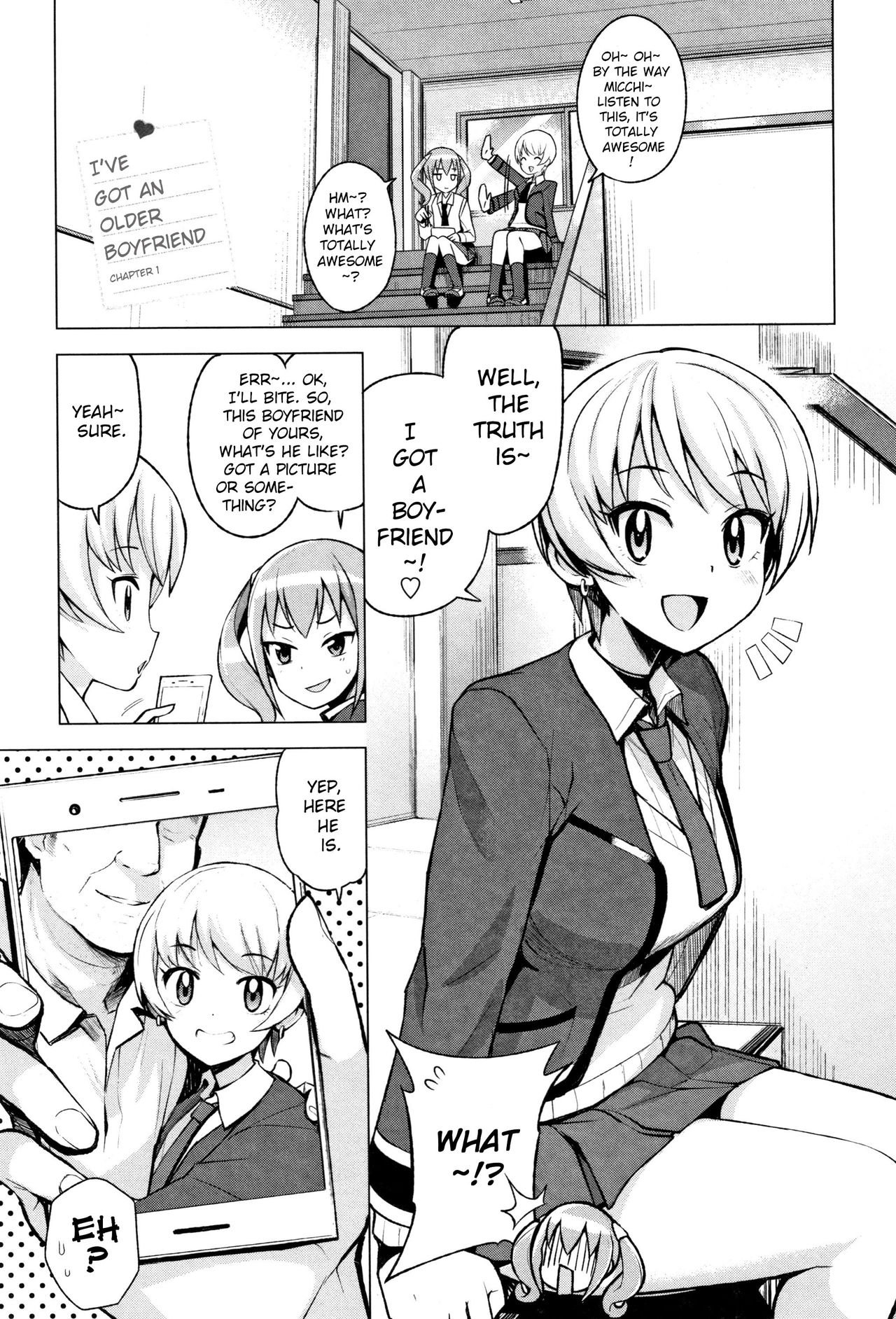 Toshiue no Kareshi Dekichaimashita | I’ve Got an Older Boyfriend Ch. 1-3 page 1 full