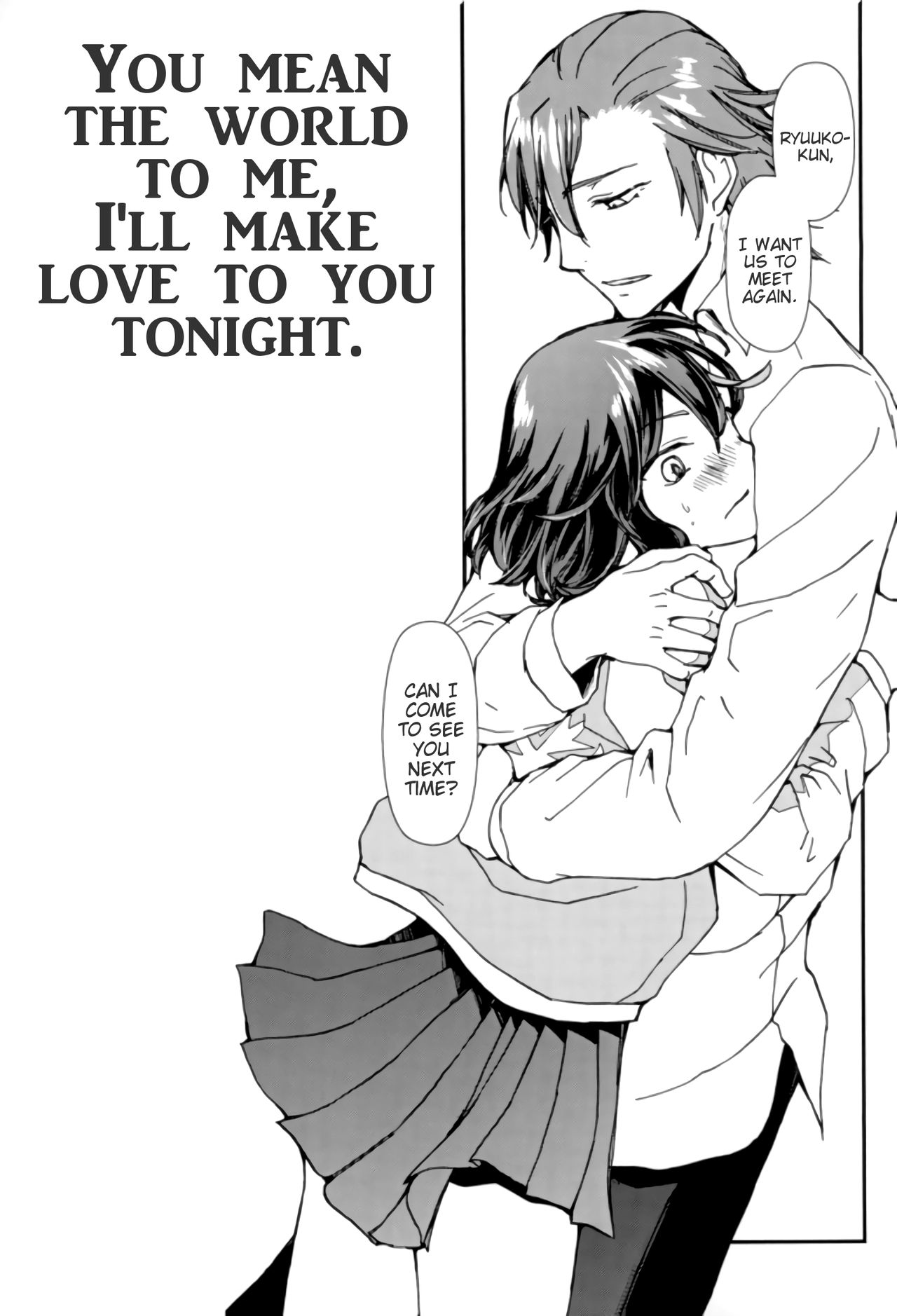 Sekai de Ichiban Kimi ga Suki | You mean the world to me, I'll make love to you tonight. page 7 full