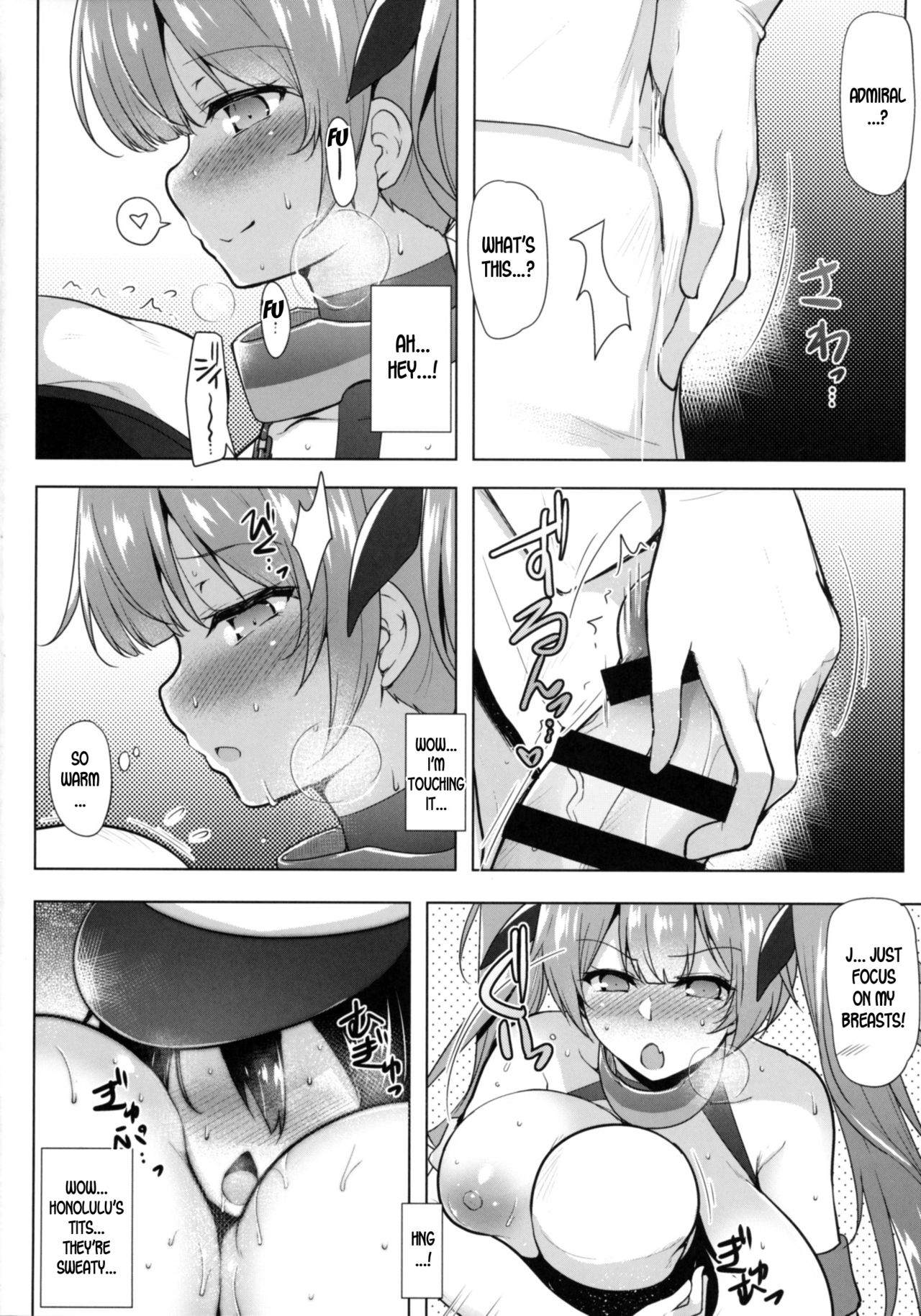 Honolulu-san ga Bucchouzura Shinagara Oppai de Nagusamete Kureru Hon page 9 full