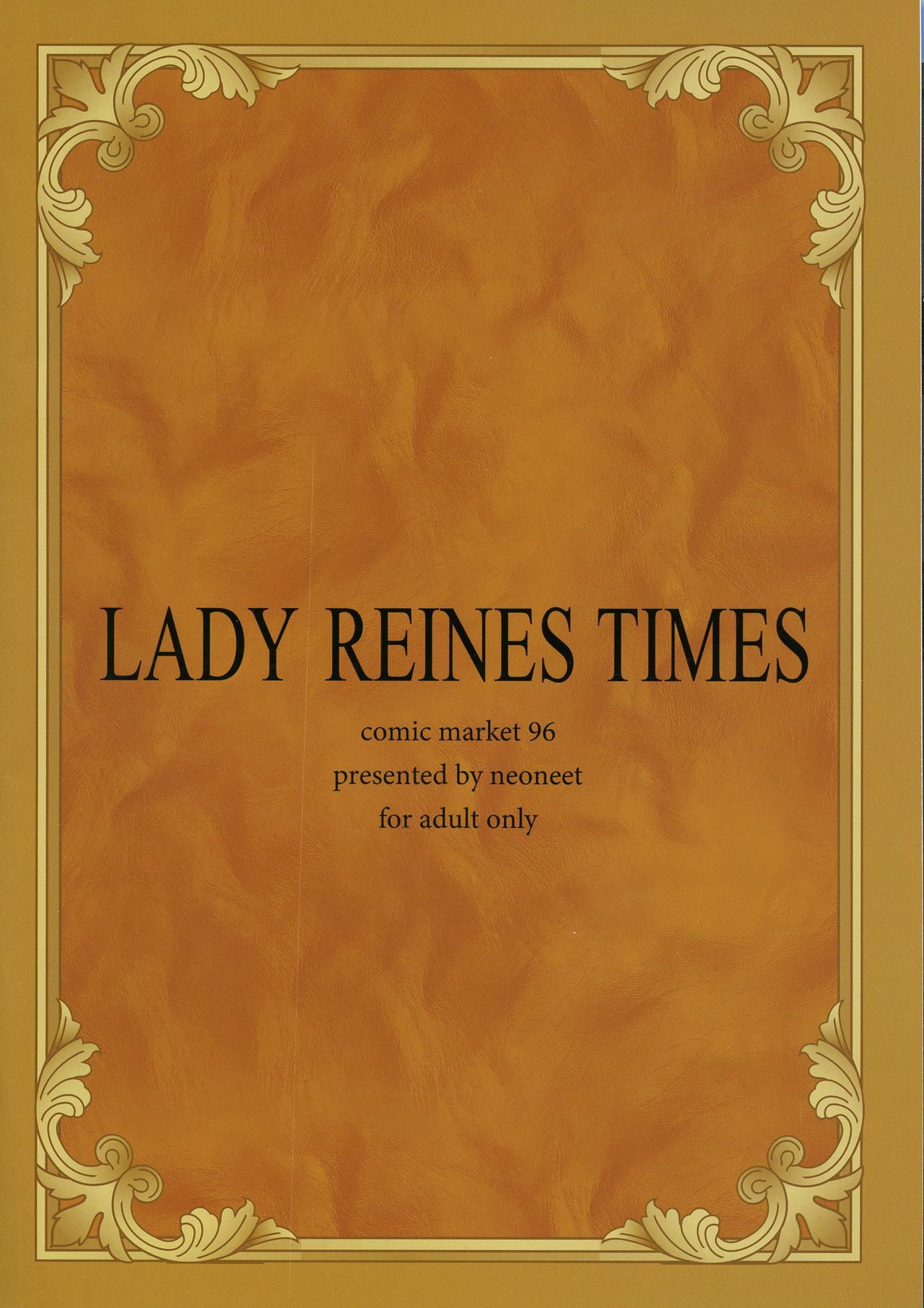LADY REINES TIMES VOL. 1 page 2 full