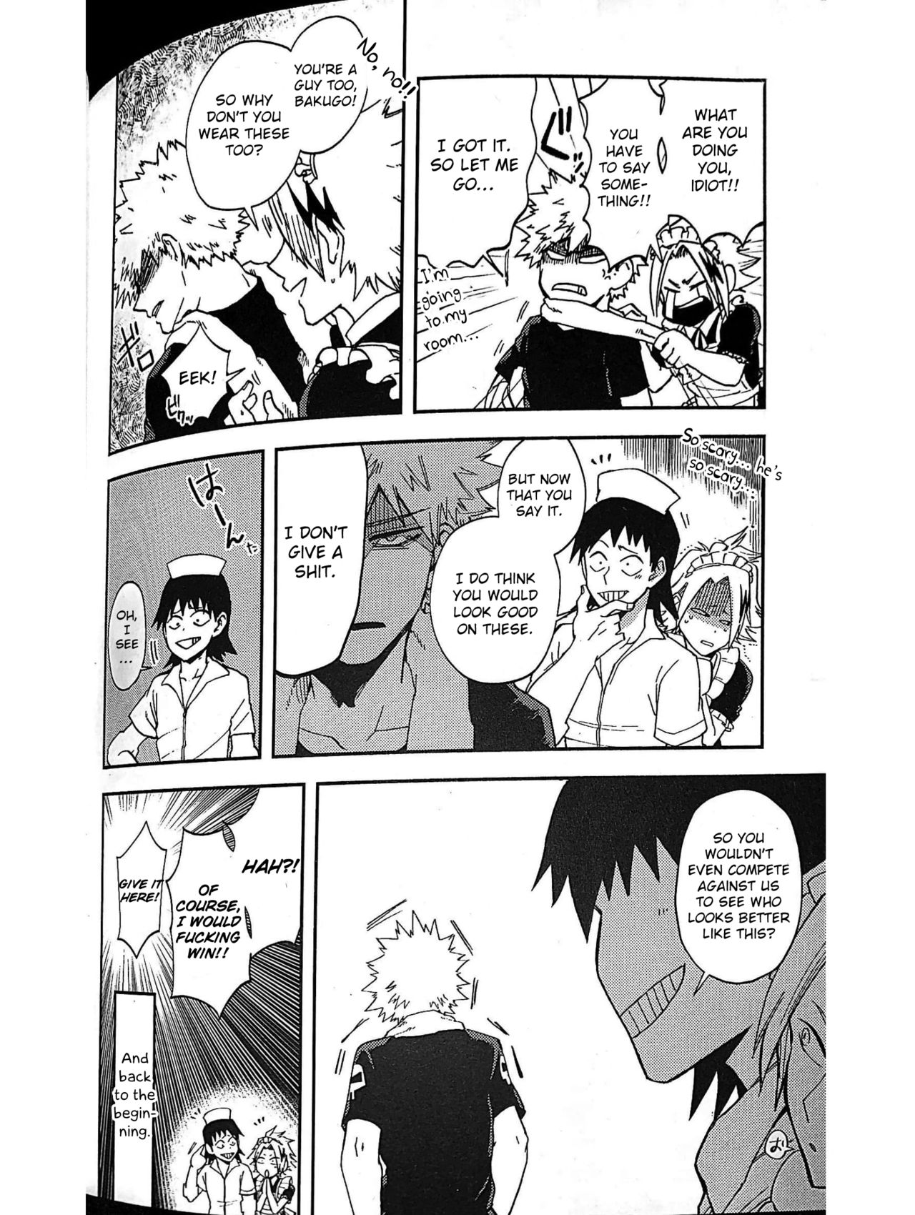 Igaito Niattenzo Bakugo! page 5 full