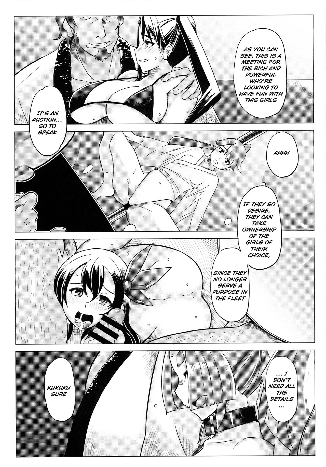 Dorei Shoufukan Hatsuharu Kai | The Ship-Girl Hatsuharu Becomes an Enslaved Whore - Sequel page 10 full