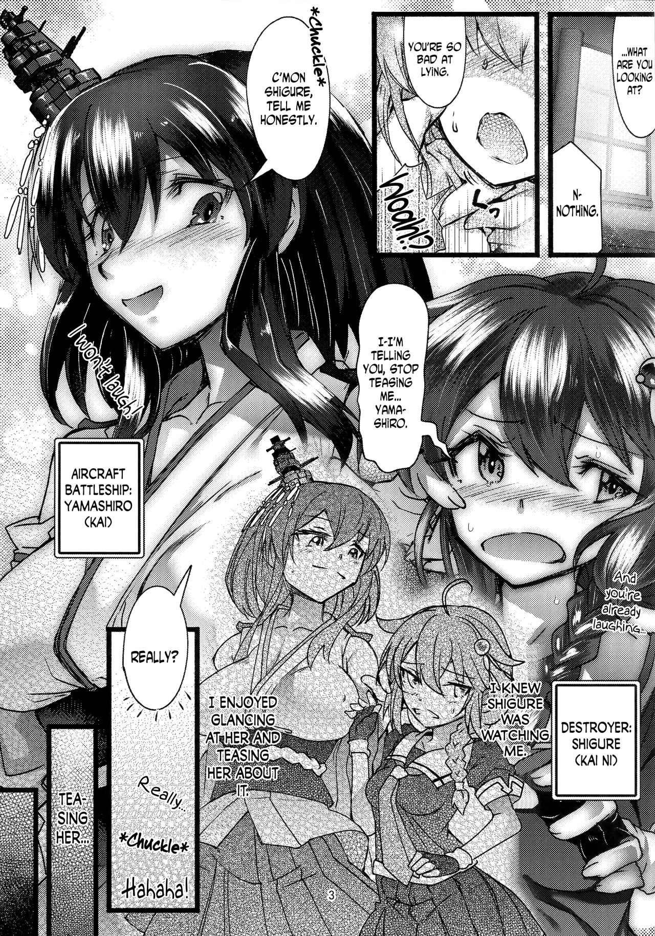 Futanari Shigure Yamashiro Kanochi Yasen Kouhan Sakusen page 2 full
