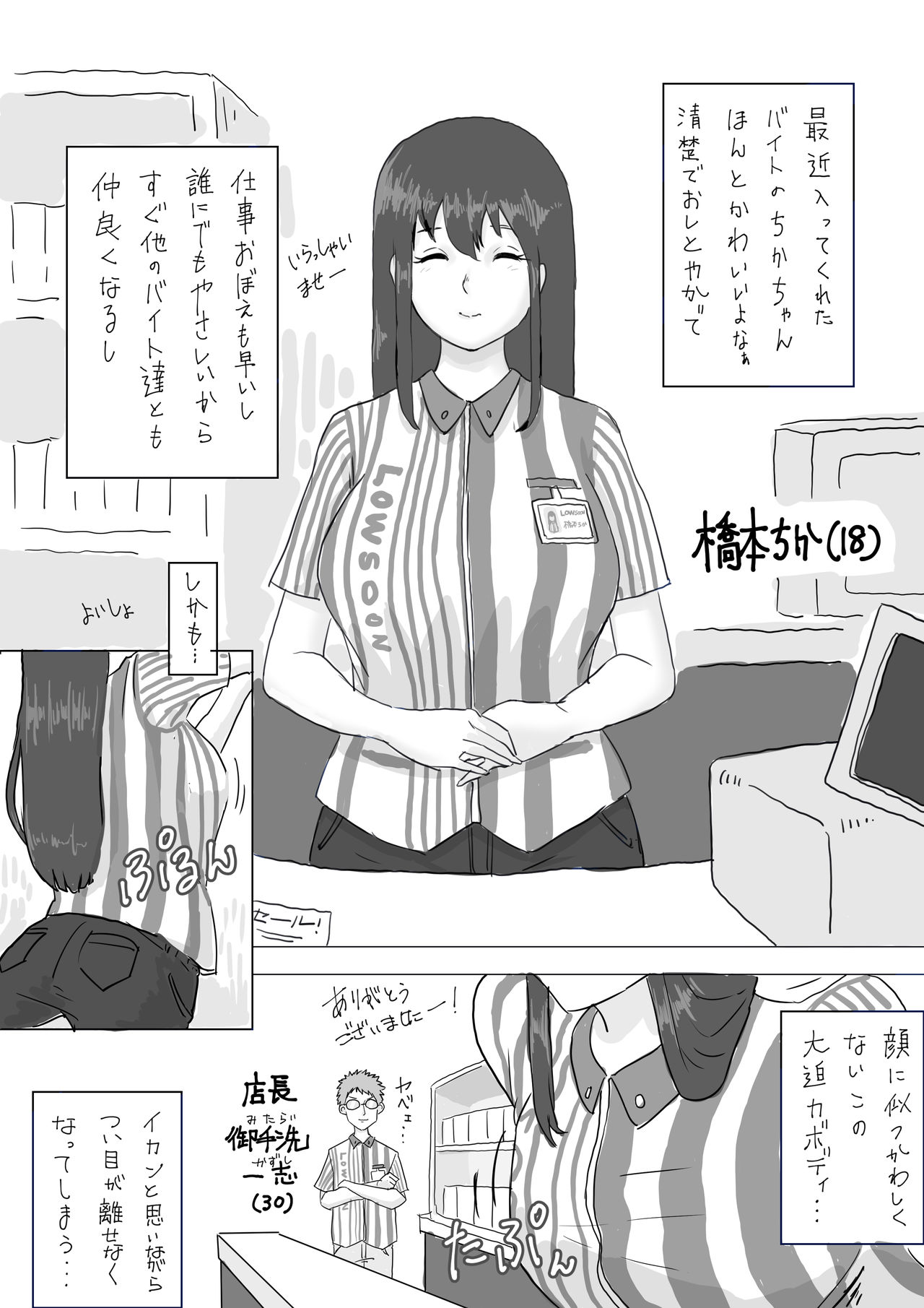 Seisokei Bitch Chika-chan no Arbeit Manga page 2 full