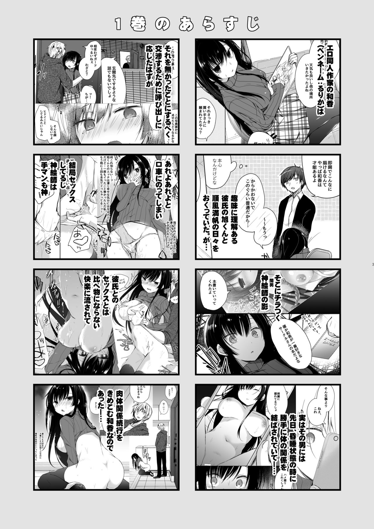 Ero Doujin Sakka no Boku no Kanojo wa Uwaki nante Shinai. 5 - She will never let me down. page 4 full
