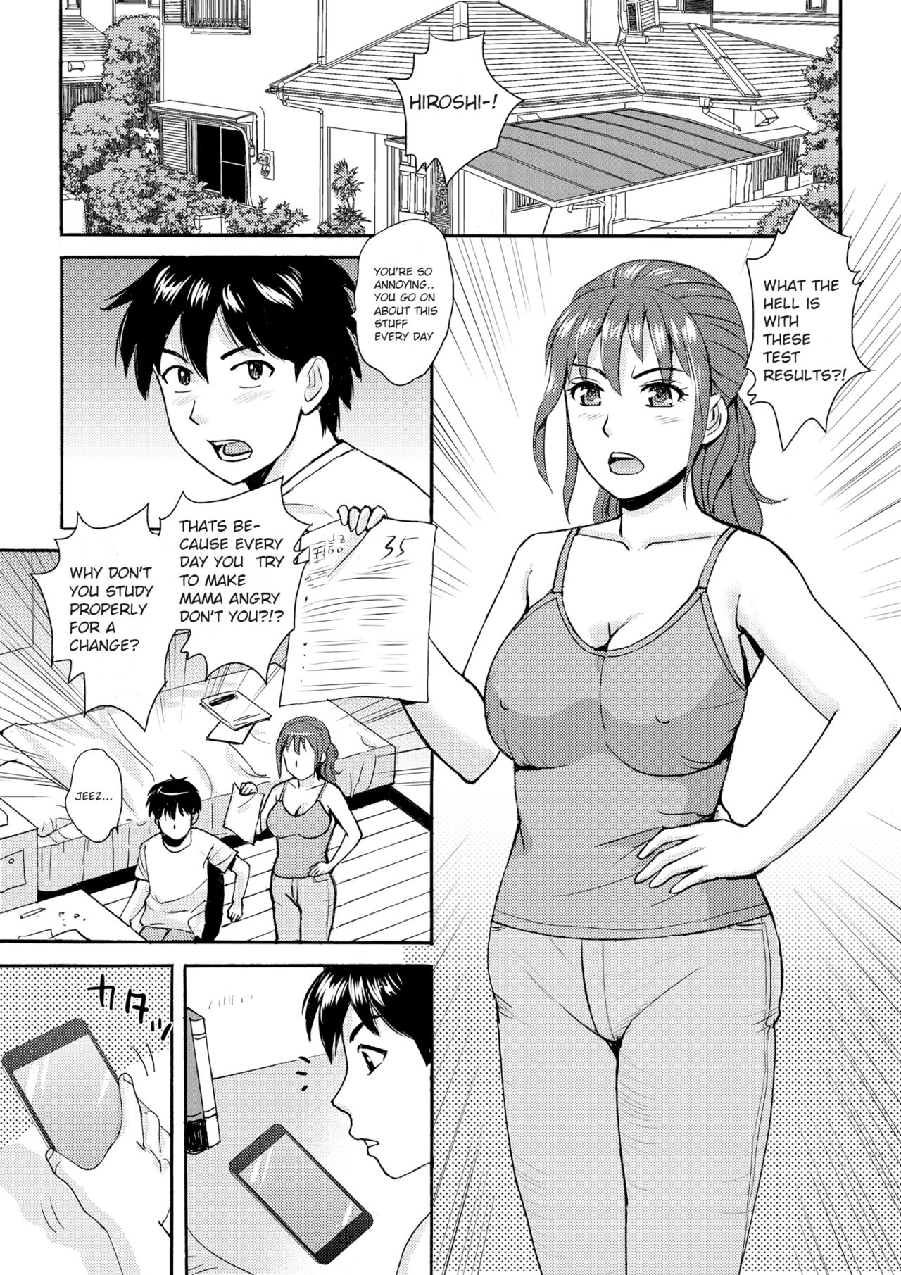 Mama to Boku to Sensei to | Mama, Sensei and Me page 3 full