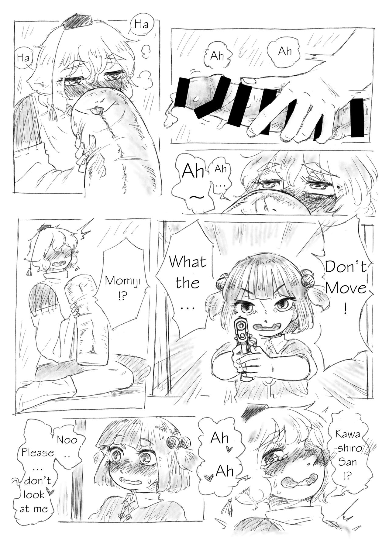 Kawashiro san's secret bathroom page 4 full