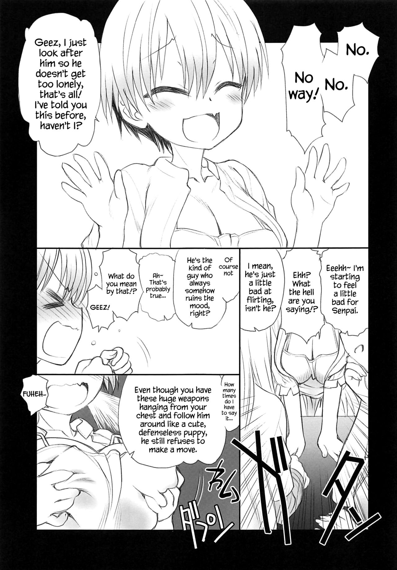 Uzaki-chan wa Yararetai! page 5 full