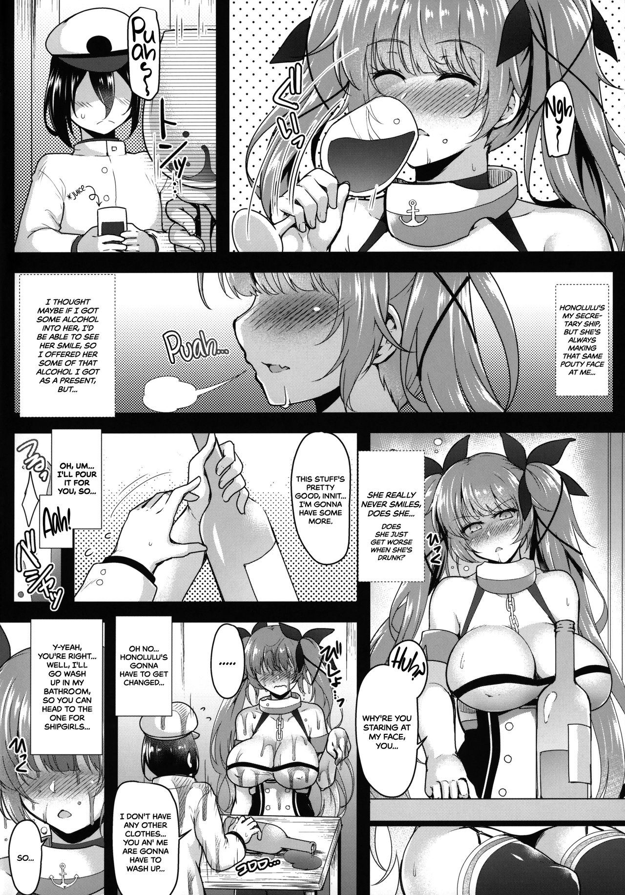 Mizugi no Honolulu-san ga Bucchouzura Shinagara Oppai de Nagusamete Kureru Hon | A Swimsuit-clad Honolulu Making a Pouty Face While Comforting You With Her Boobs page 5 full