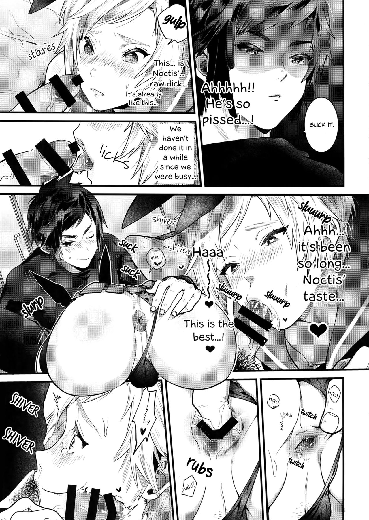 Taikei Iji no Shudan | Prompto Argentum-kun's Means For Maintaining His Body Shape! page 4 full