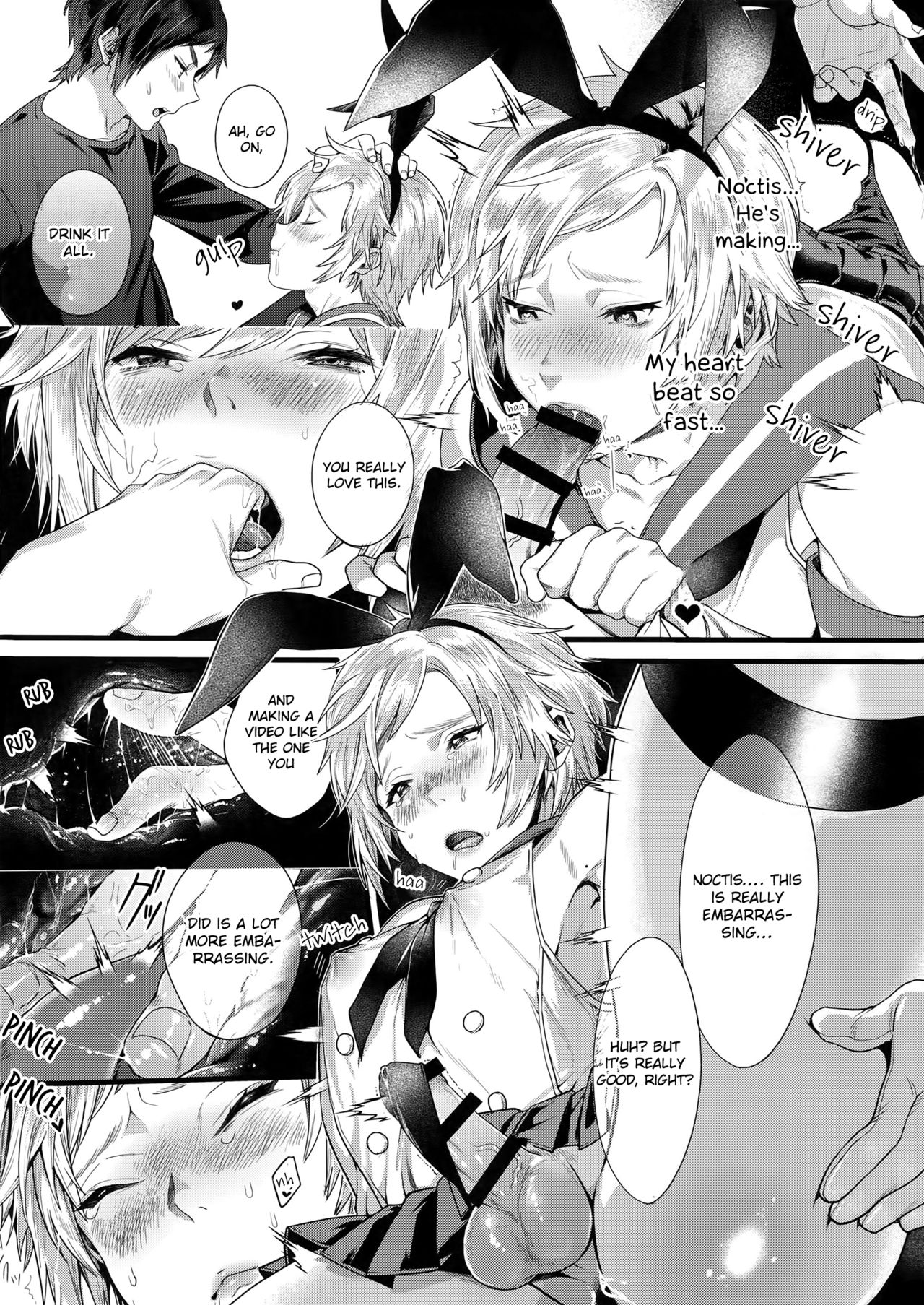 Taikei Iji no Shudan | Prompto Argentum-kun's Means For Maintaining His Body Shape! page 7 full