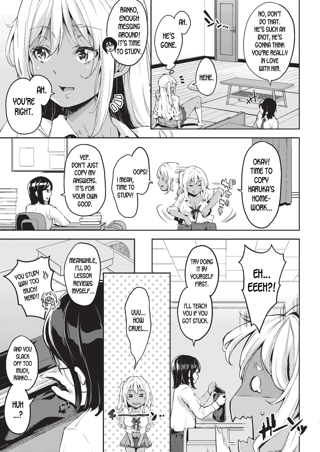 Doutei Ochinchin ni Katenakatta Kuro Gal | The Black Gal Who Can't Win Against the Virgin Dick page 3 full