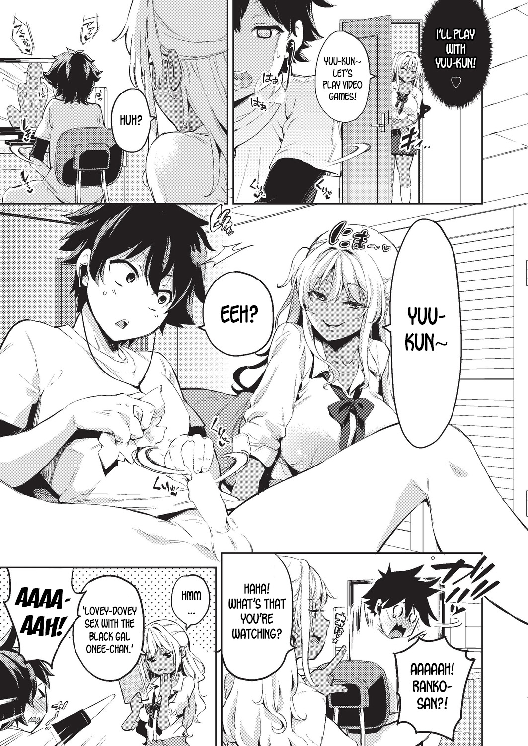 Doutei Ochinchin ni Katenakatta Kuro Gal | The Black Gal Who Can't Win Against the Virgin Dick page 5 full