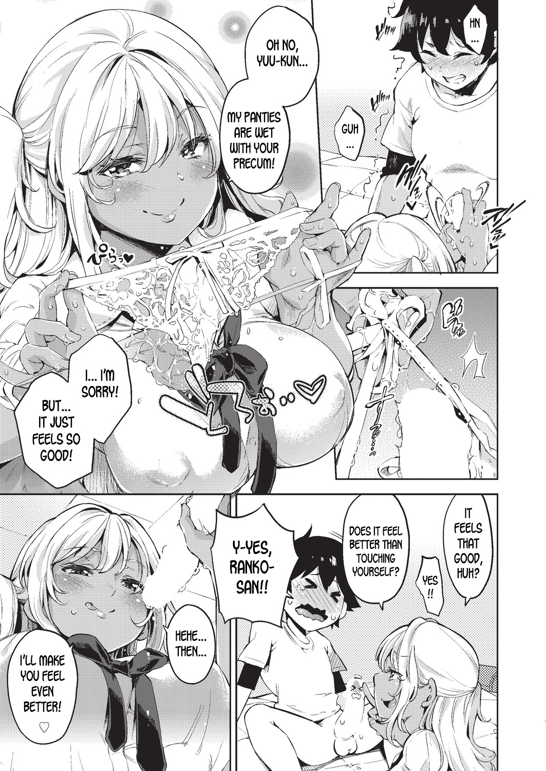 Doutei Ochinchin ni Katenakatta Kuro Gal | The Black Gal Who Can't Win Against the Virgin Dick page 9 full