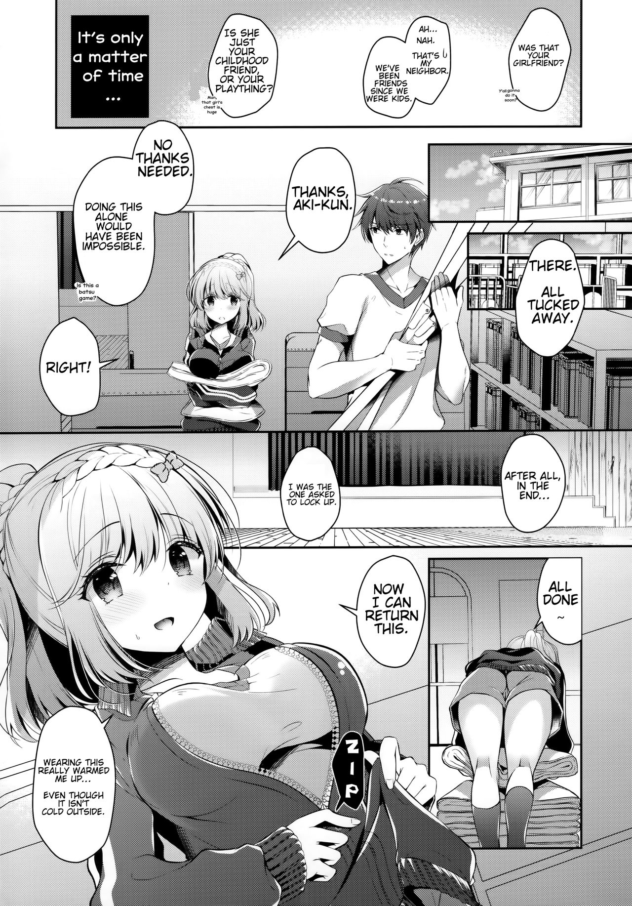 Osananajimi de Koibito no Kanojo to Taiiku Souko de page 6 full
