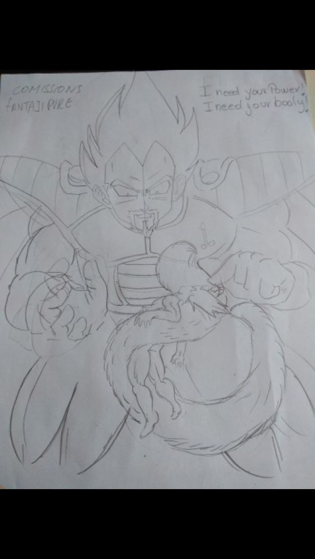 King Vegeta get power page 1 full