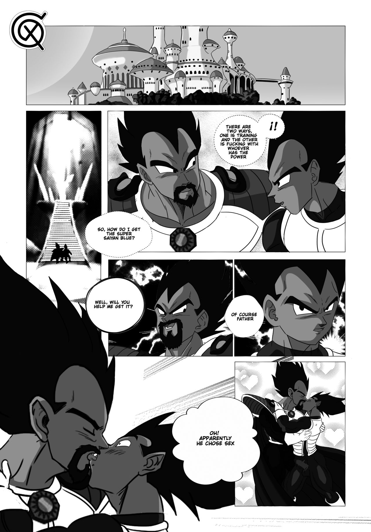 King Vegeta get power page 2 full