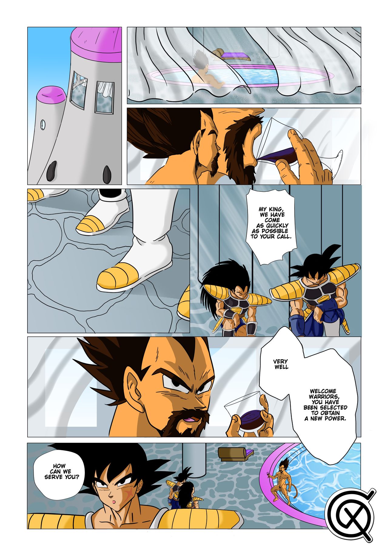 King Vegeta get power page 4 full