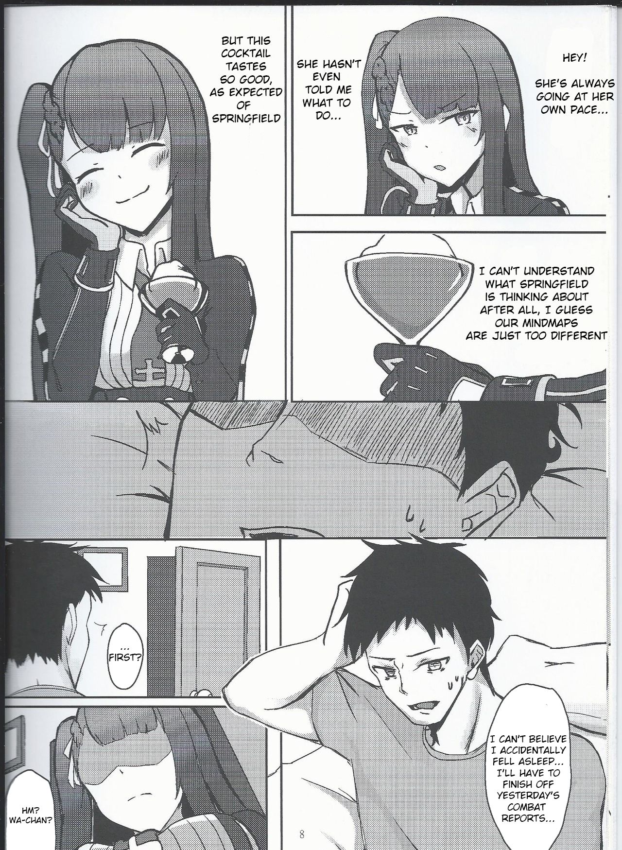 I don't know what to title this book, but anyway it's about WA2000 page 7 full