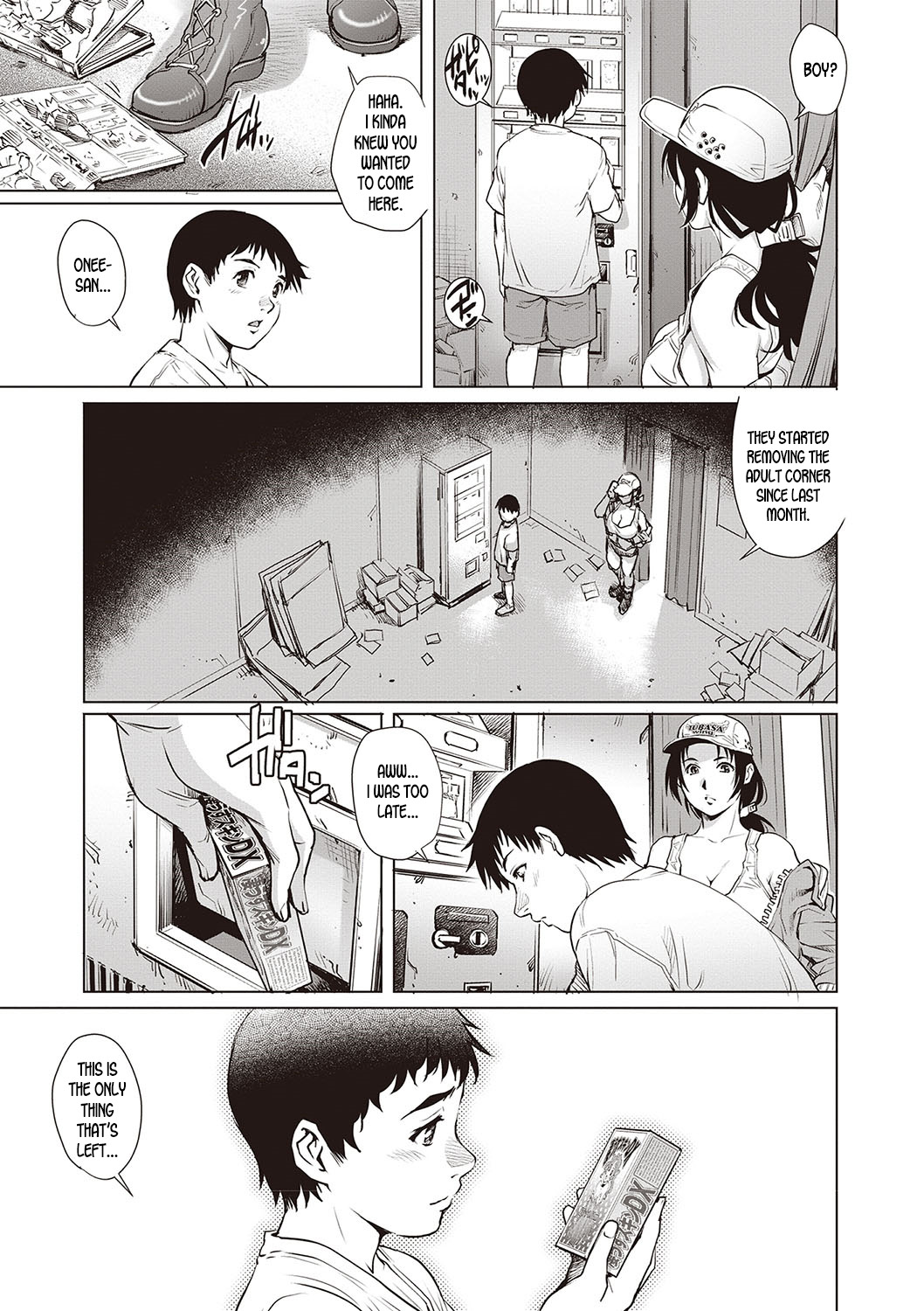 Tru Girl to Doutei Shounen | Truck Girl and Virgin Boy page 9 full