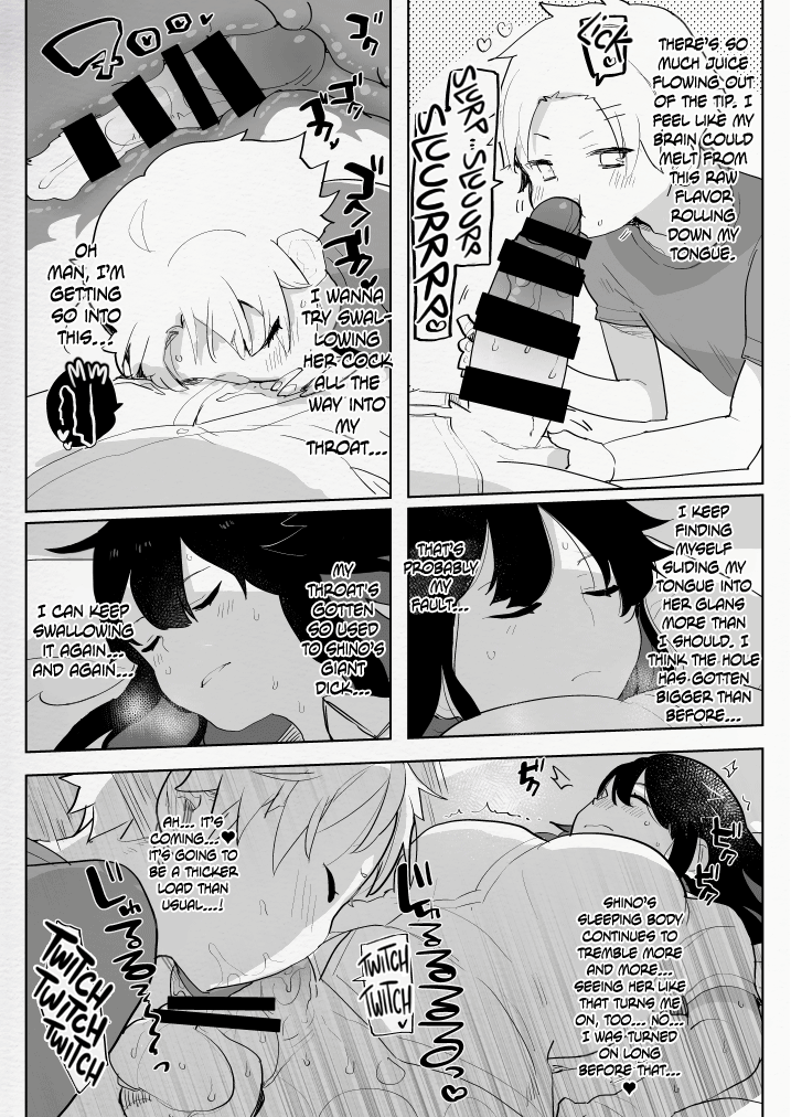 Futanari Osananajimi to Ore to Futanari Ojou-sama page 8 full