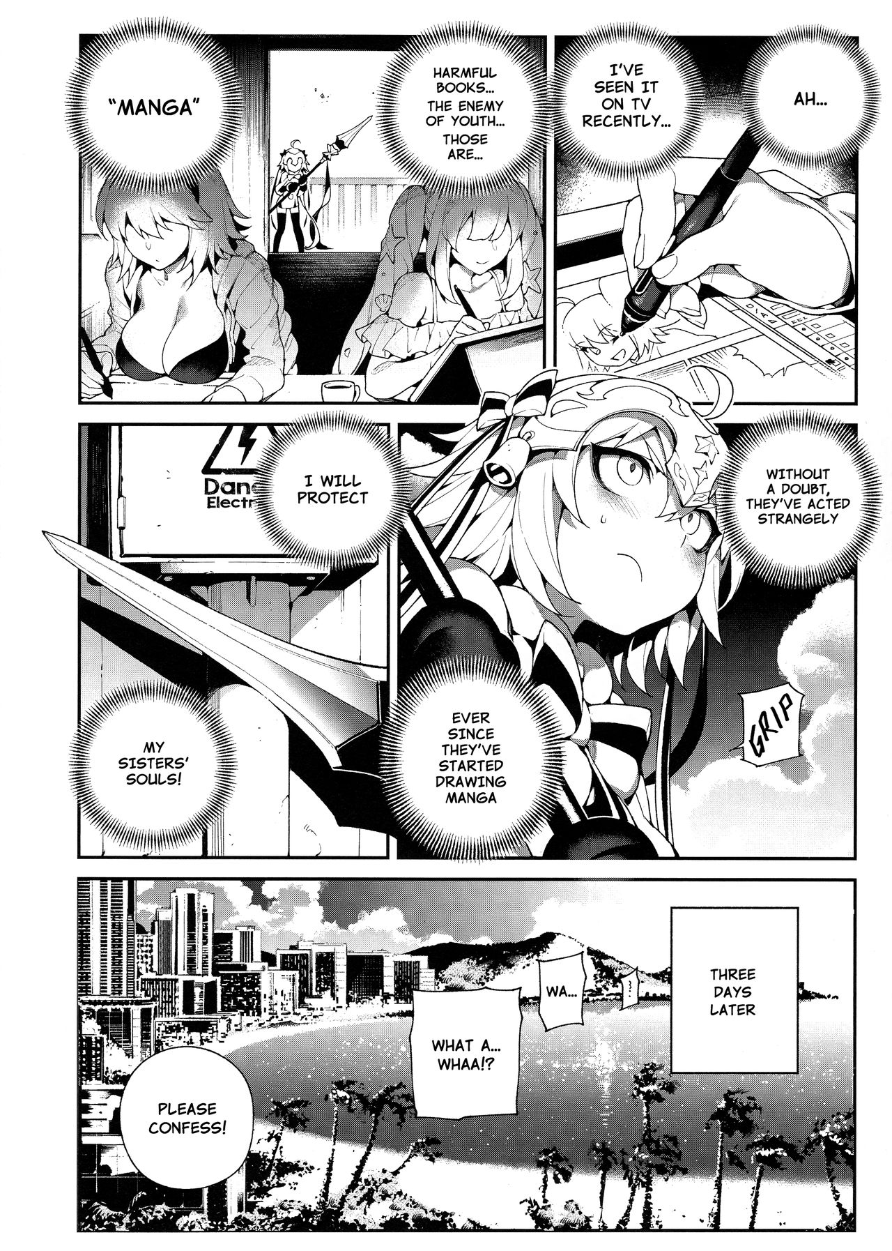 CHALDEA MANIA・Kuro & Shiro | CHALDEA MANIA・Black & White page 6 full