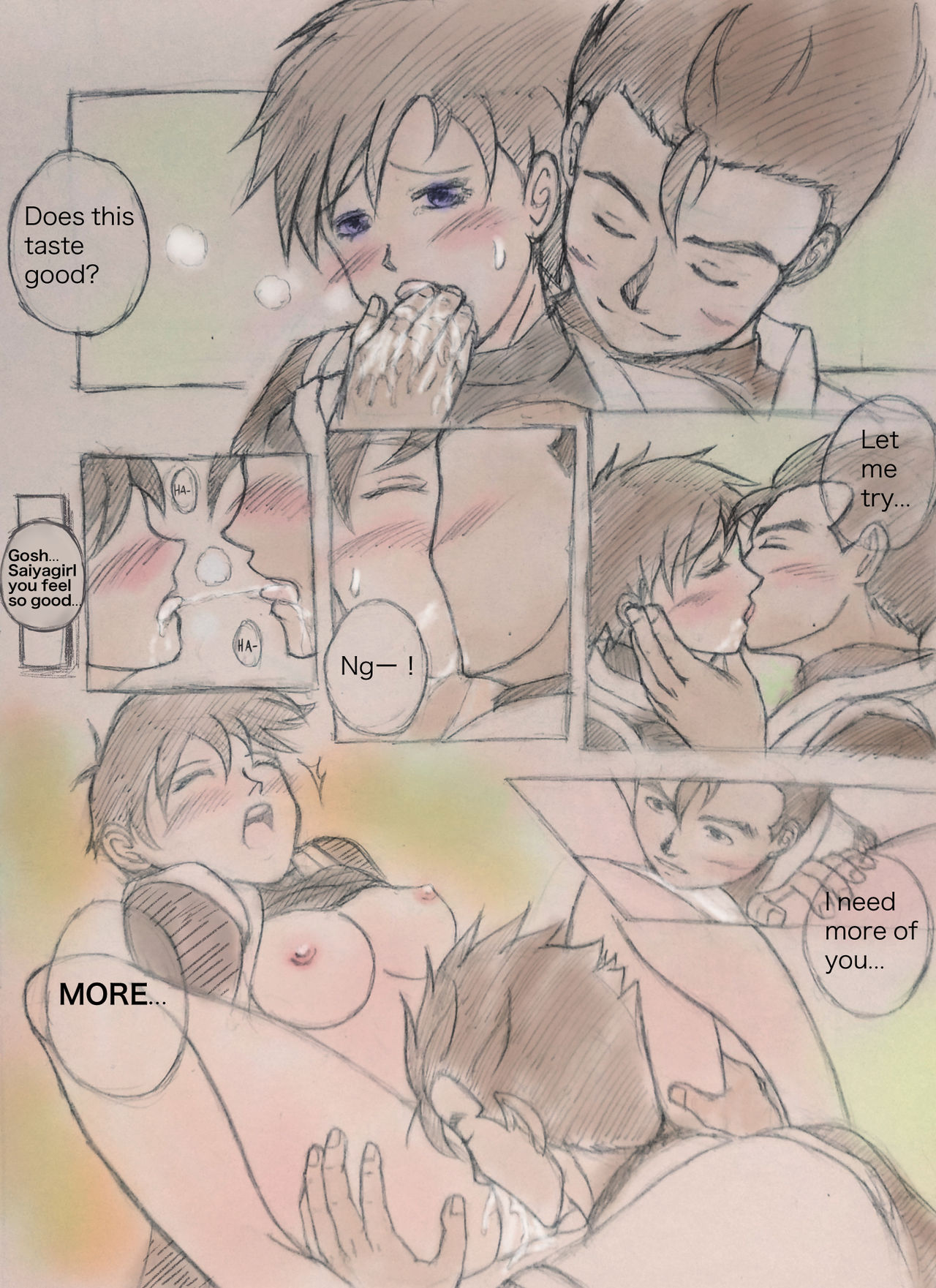 Gohan x Videl: Hero's Games page 4 full