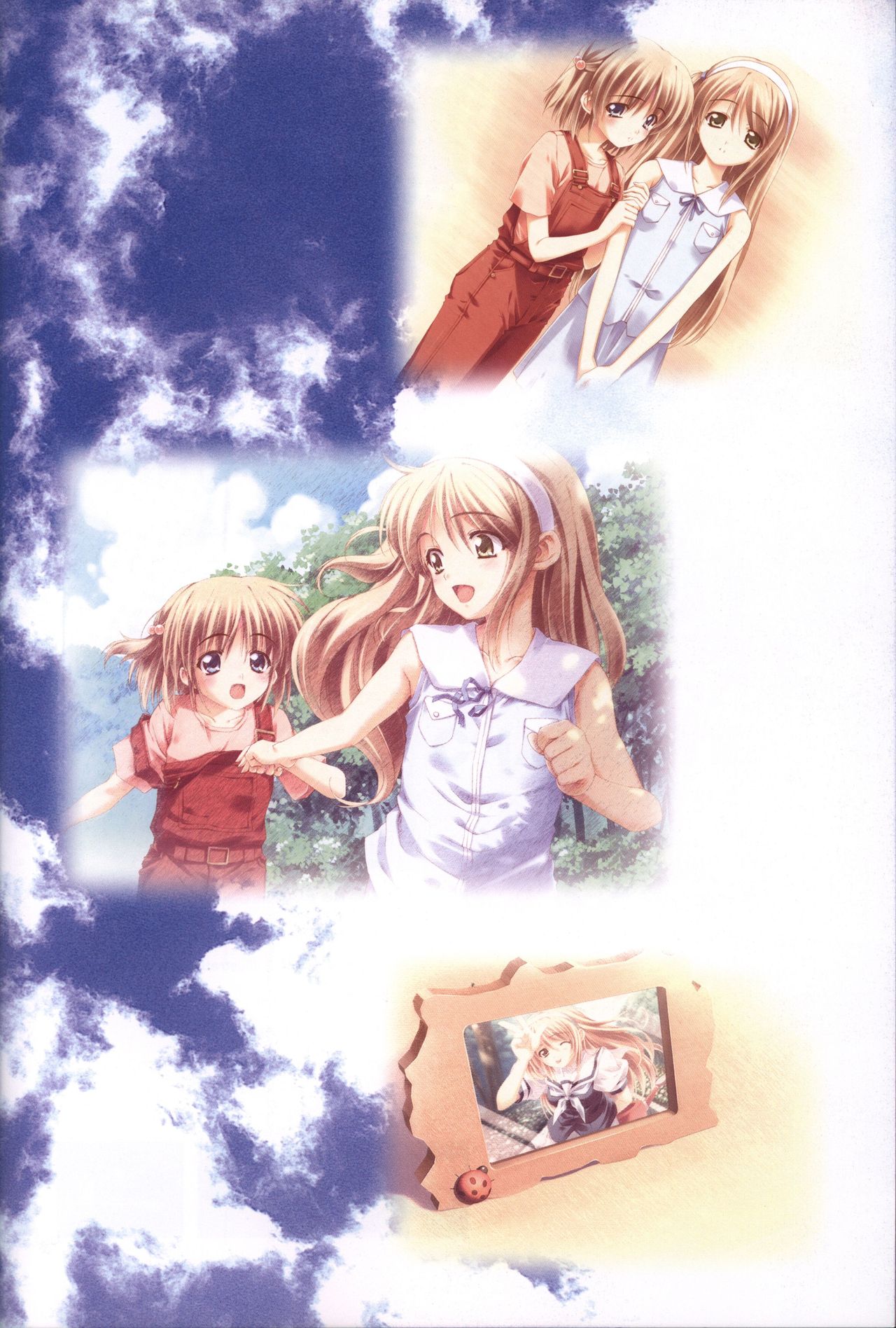 Moshimo Ashita ga Harenaraba official fanbook page 4 full