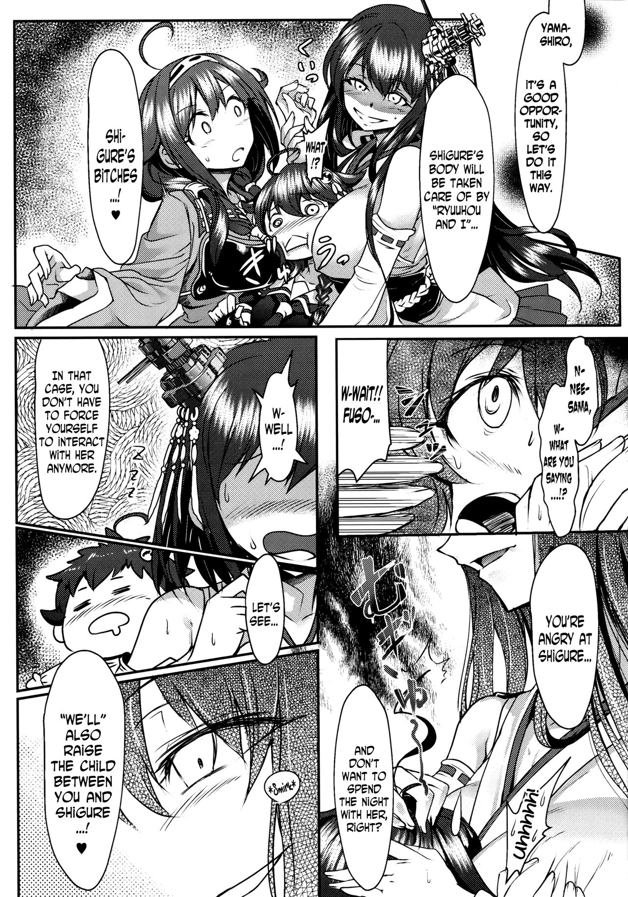 Futanari Shigure Fusou no Bouryaku Daiichi Sakusen page 8 full