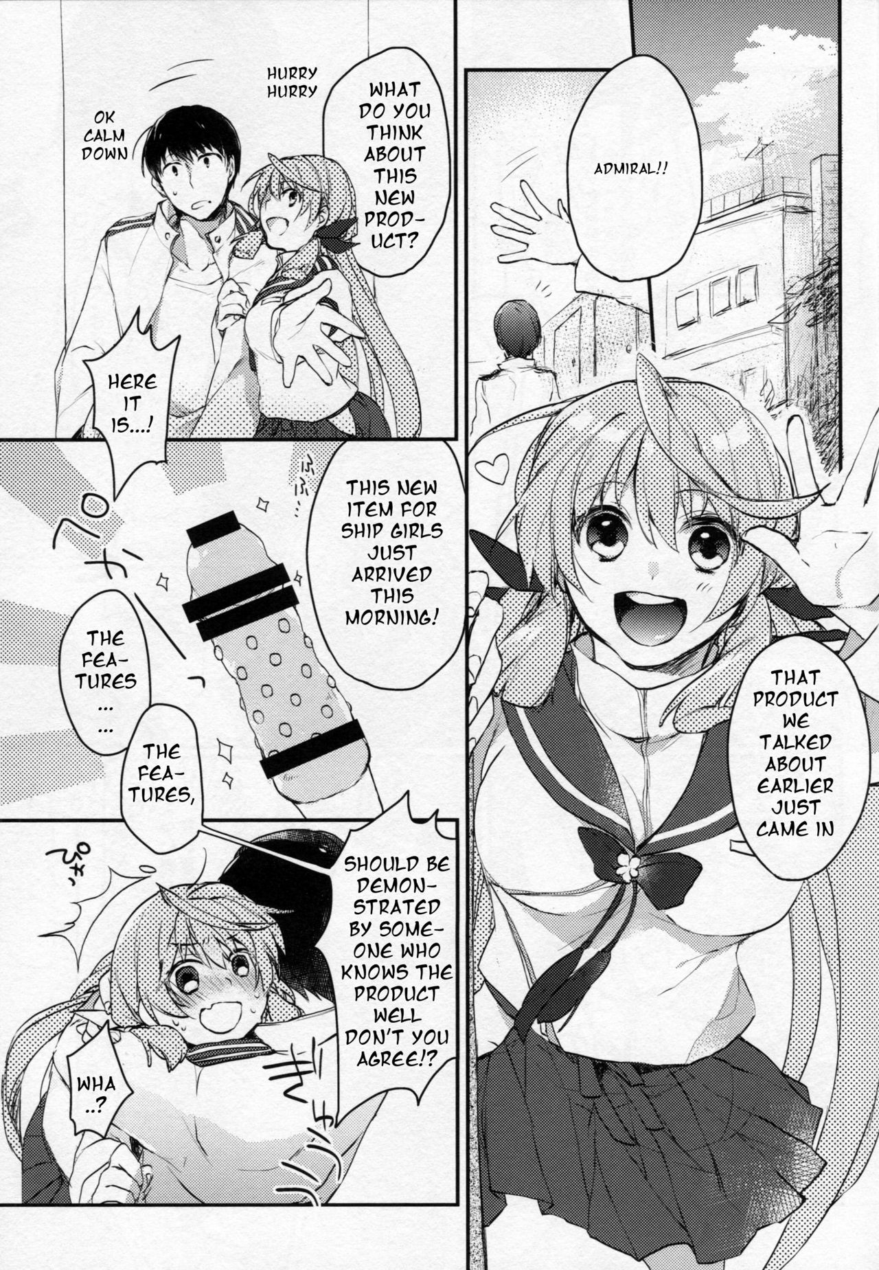 Kanbanmusume-san wa Haikakin Teitoku ga Osuki? page 3 full