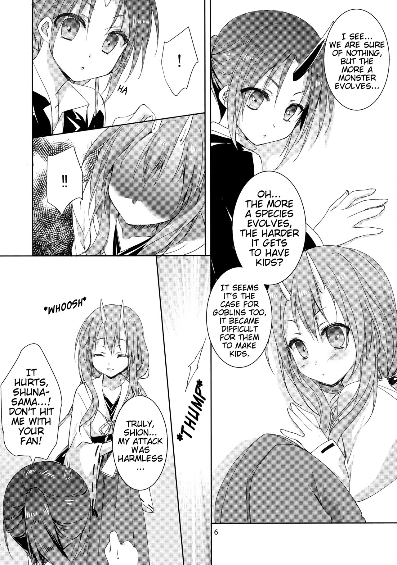 Shuna wa Rimuru-sama no Kodomo ga Hoshii no desu! | Shuna wants Rimuru-sama's children! page 6 full
